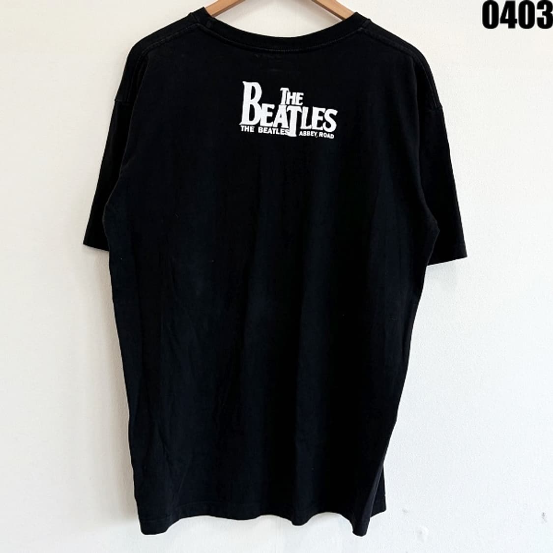 프로즌 멍키 비틀즈 프린팅 반팔 티셔츠 XL 0403 상품이미지6
