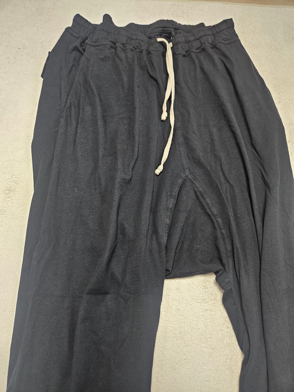 [M] 릭오웬스 드로우스트링 팬츠 상품이미지3