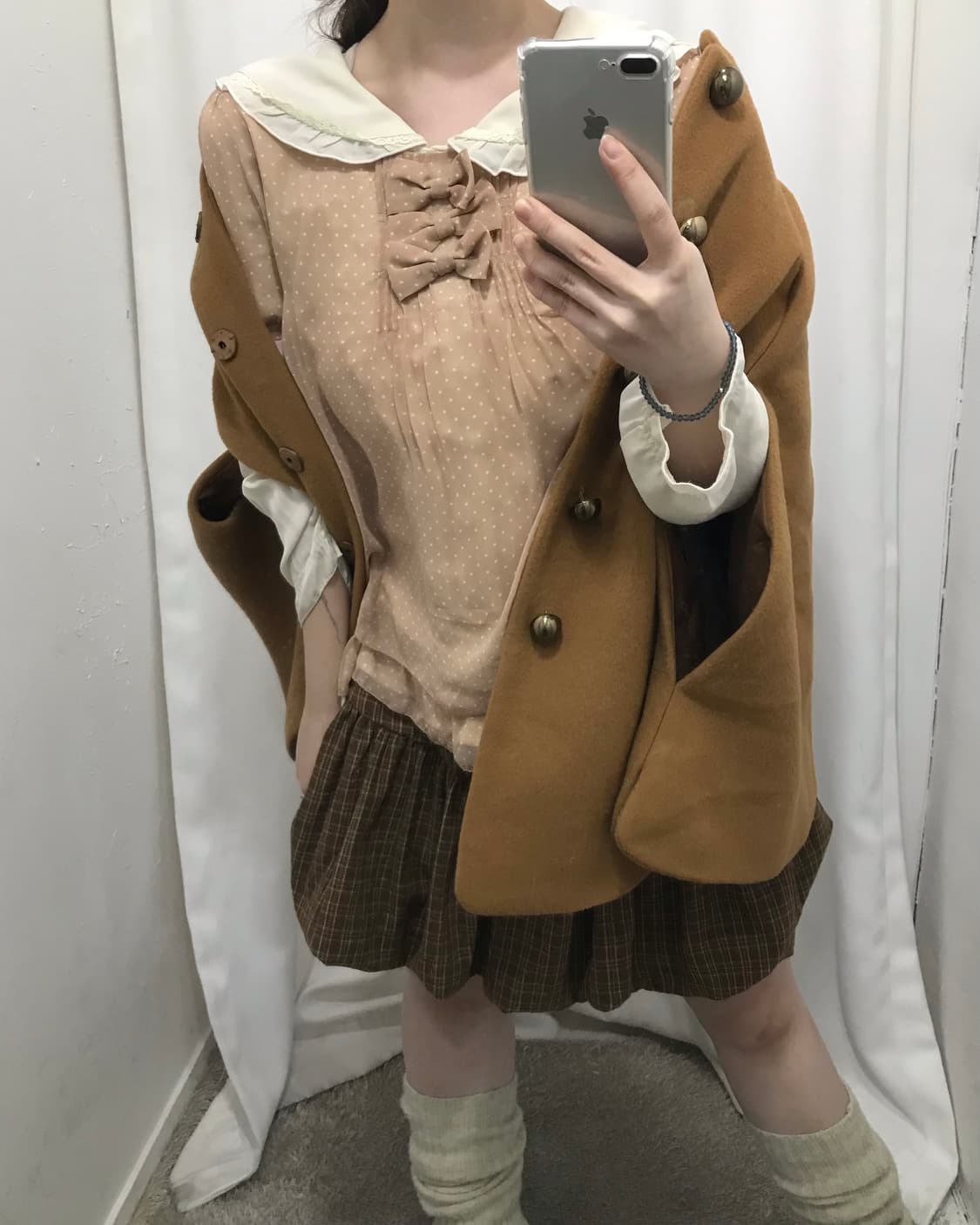 카라멜 케이프 코디 세트 🤍 상품이미지4