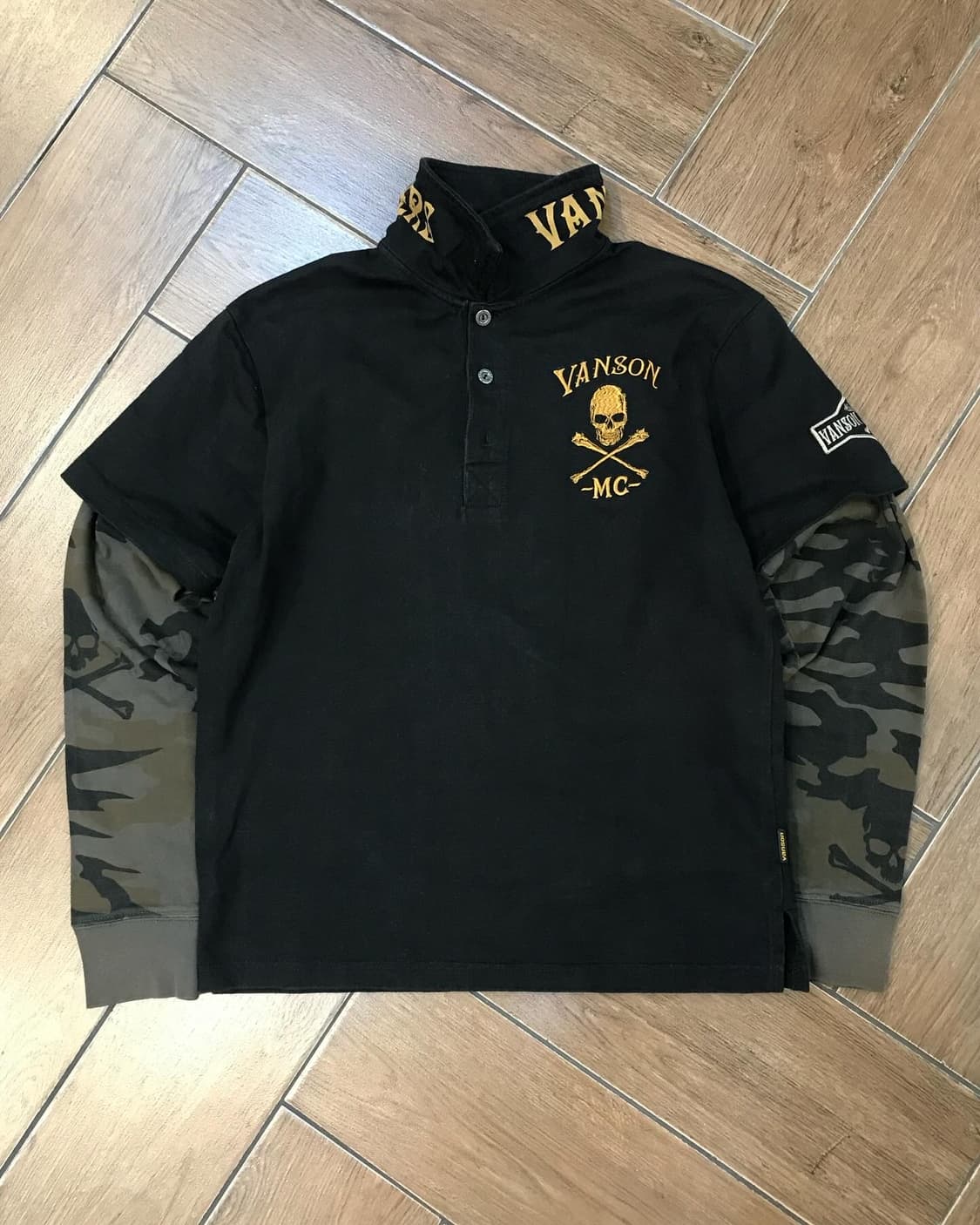 Vanson Embroidery PK Long Sleeves 상품이미지7