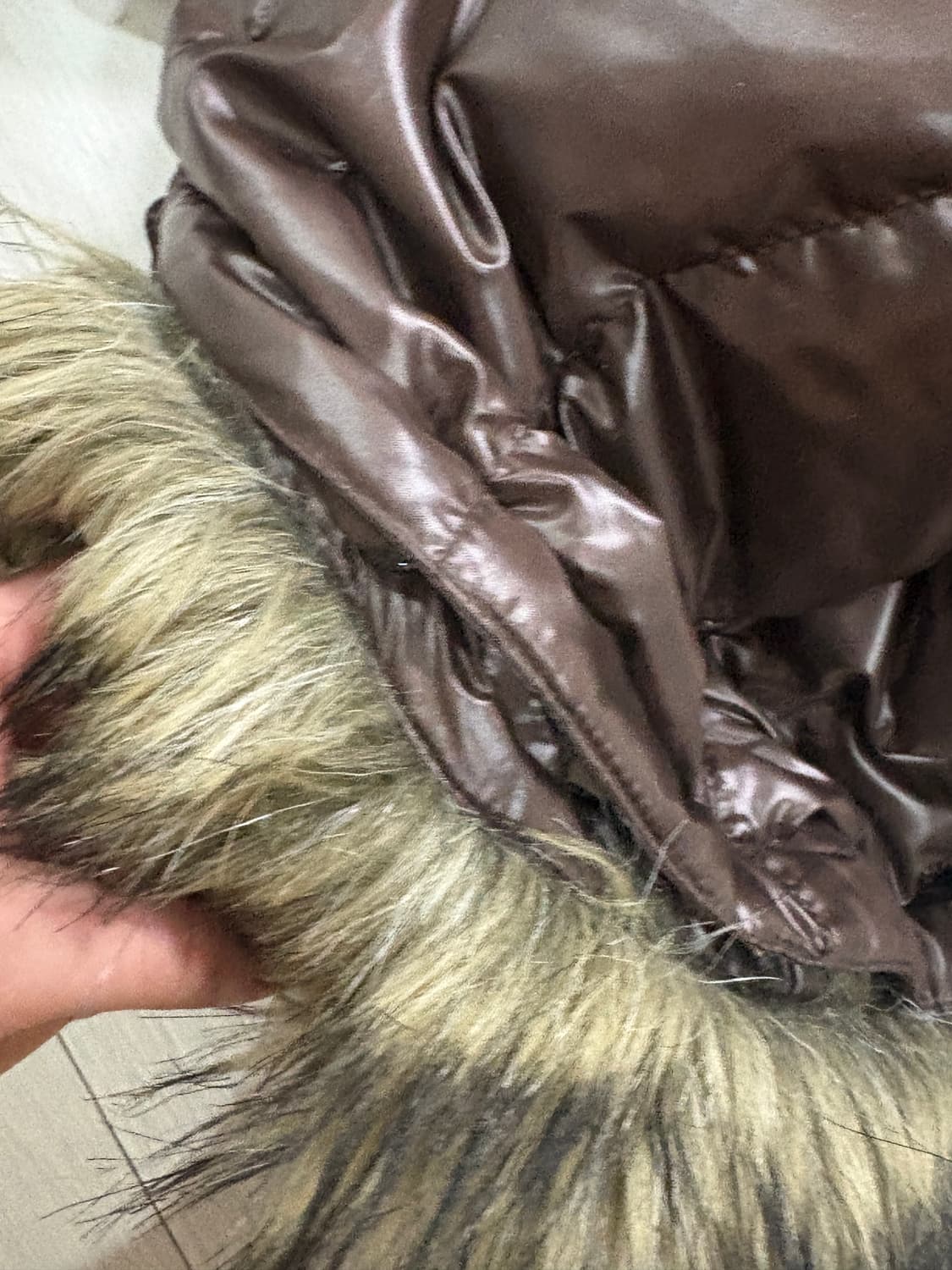 Y2k 00s 프리미엄 n2b 숏 덕다운 퍼 패딩 상품이미지6