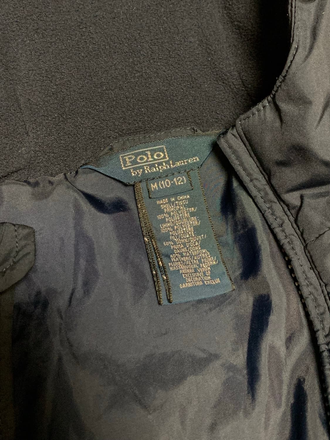 폴로 빅포니 패딩 네이비 상품이미지3