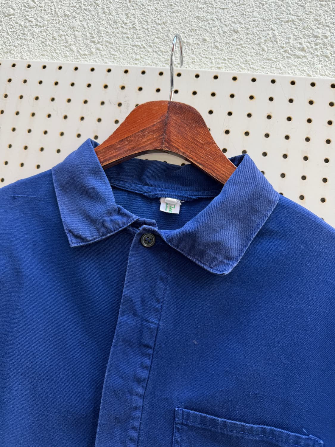 1980s DISTRESSED PAINT WASHED 프렌치워크자켓 상품이미지6