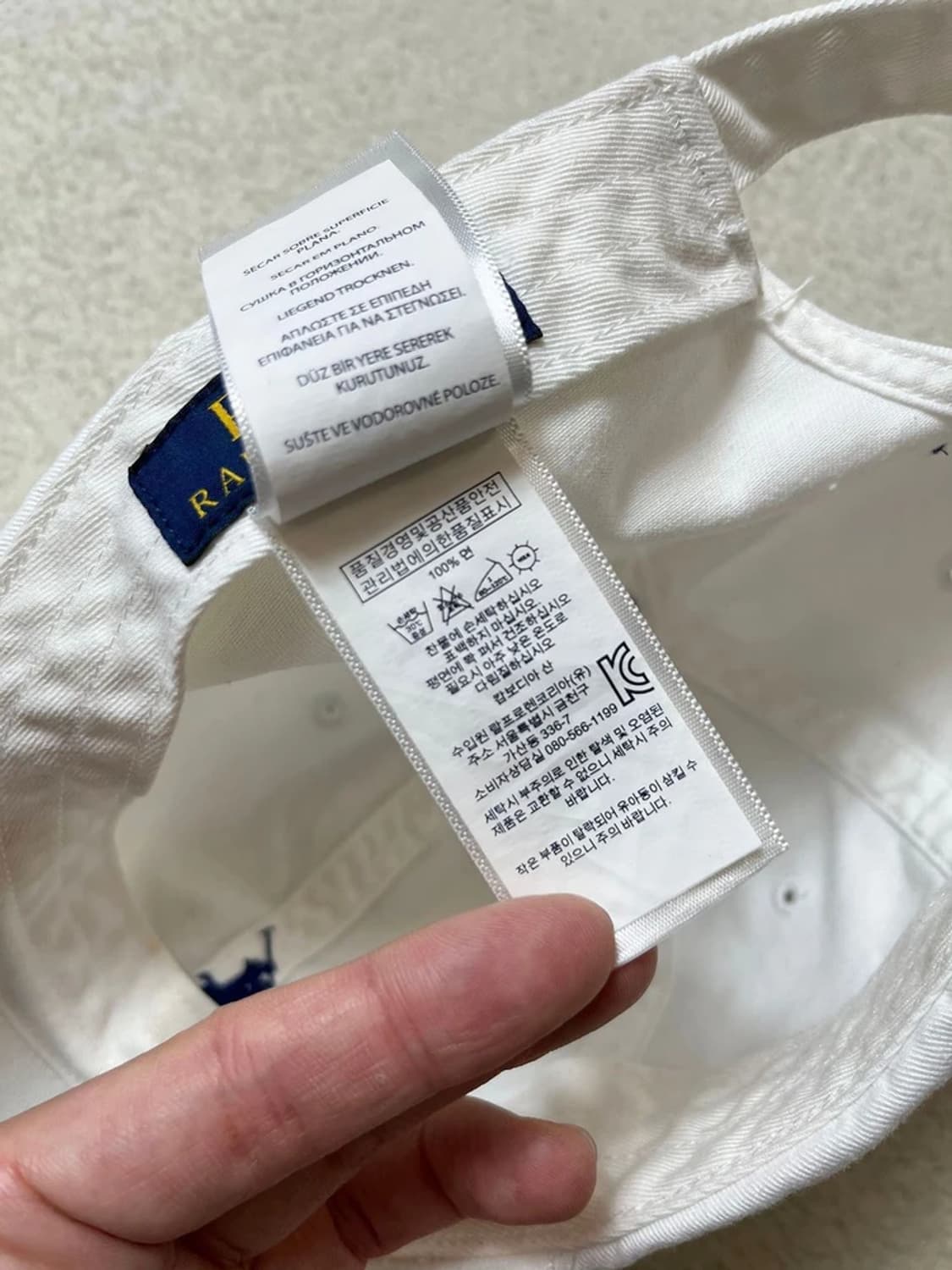 폴로 랄프로렌 시그니처 로고 볼캡 A1687 상품이미지9