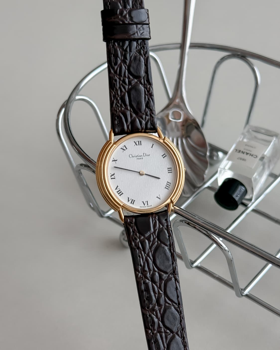 디올 CD 패턴 다이얼 시계 상품이미지1