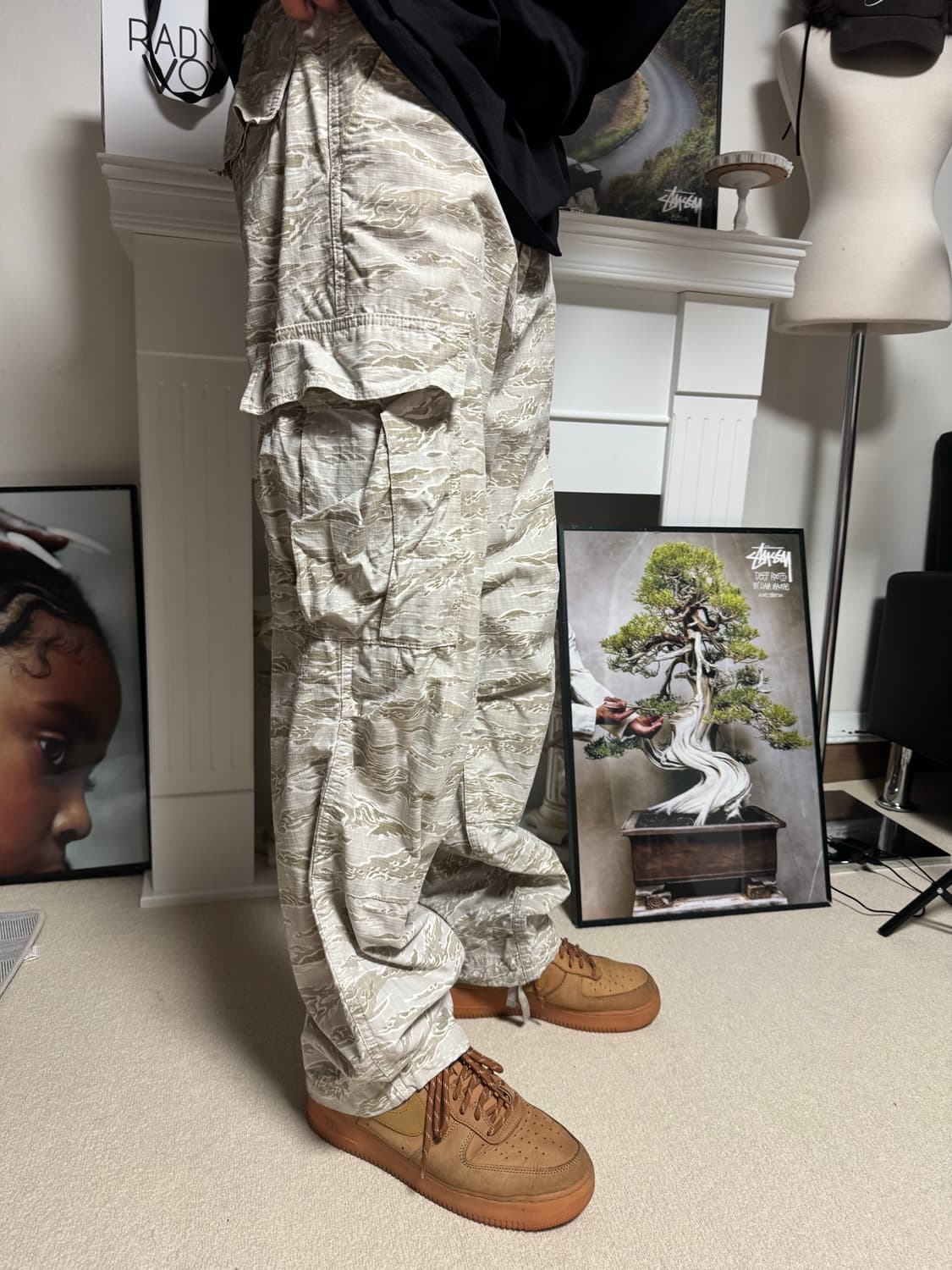 칼하트 wip 카모팬츠 32x32 상품이미지5