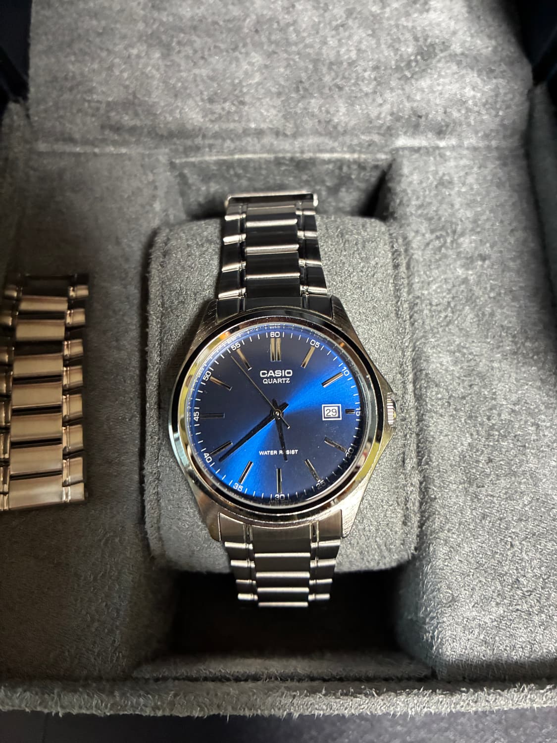 casio MTP 1183 BLUE 카시오 시계 상품이미지1