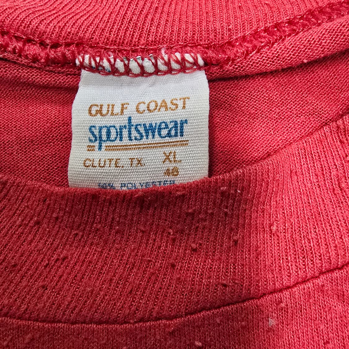 Vintage 80s Gulf Coast Sportswear 티셔츠 상품이미지3
