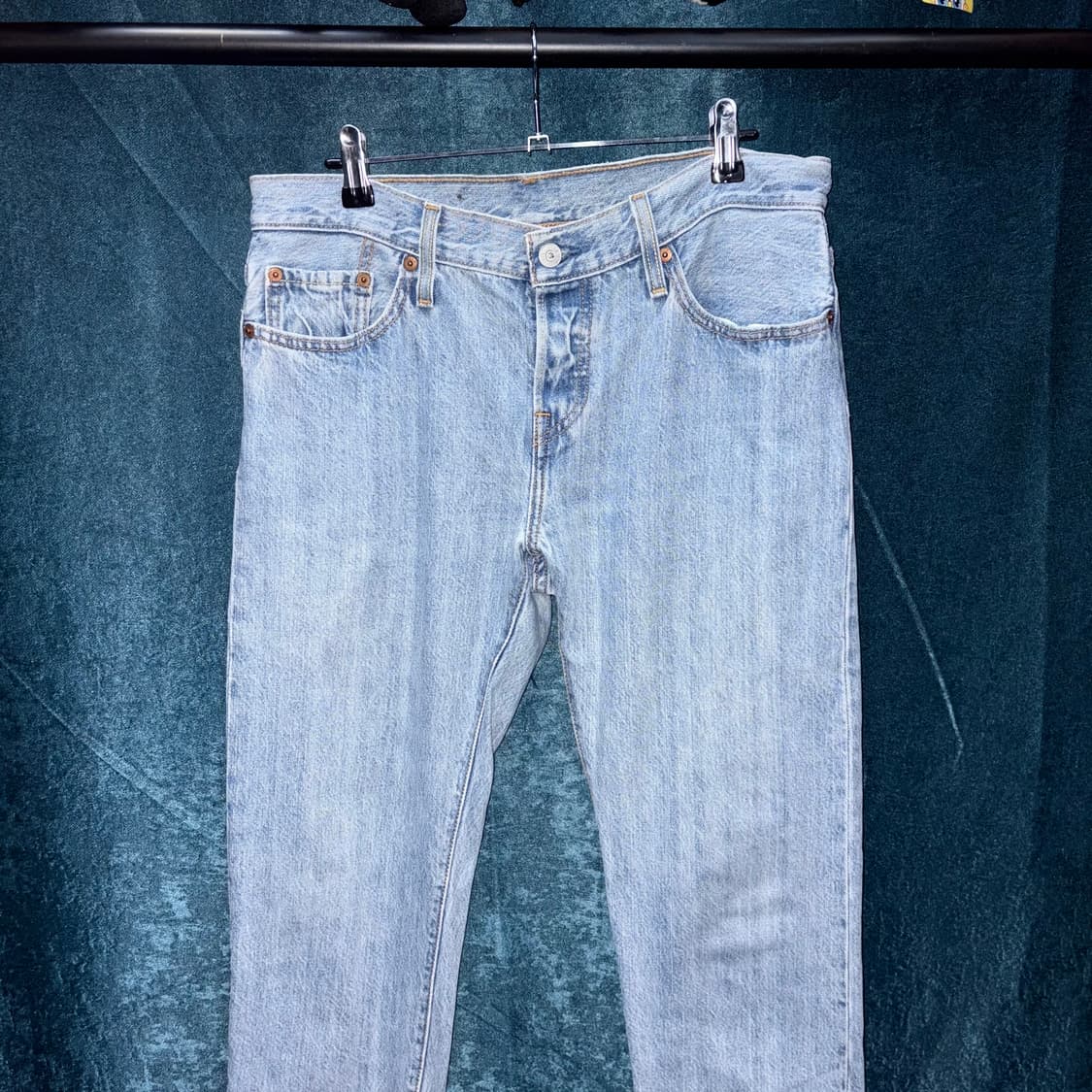(32) 리바이스 501 CT 연청 데님 팬츠 상품이미지2
