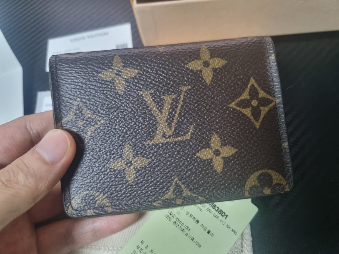 S급 루이비통 엔벨로프 비즈니스 카드홀더 모노그램 상품이미지2
