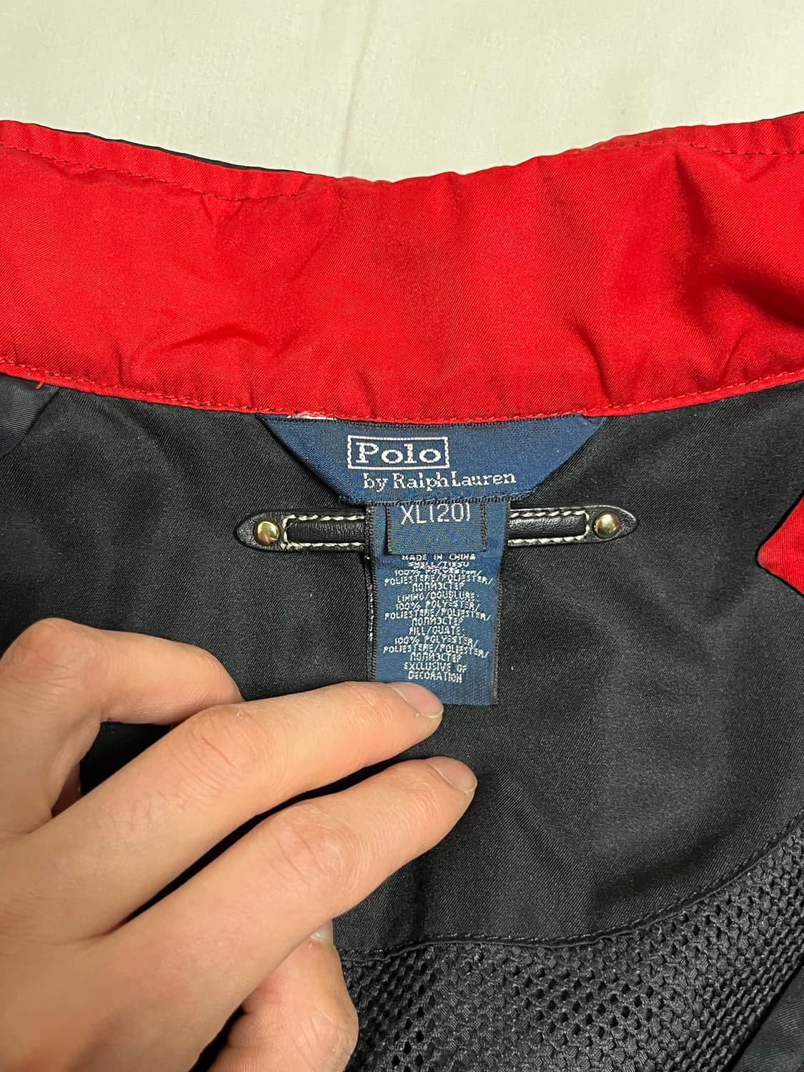 폴로 랄프로렌 여성 블랙 자켓 XL 상품이미지3