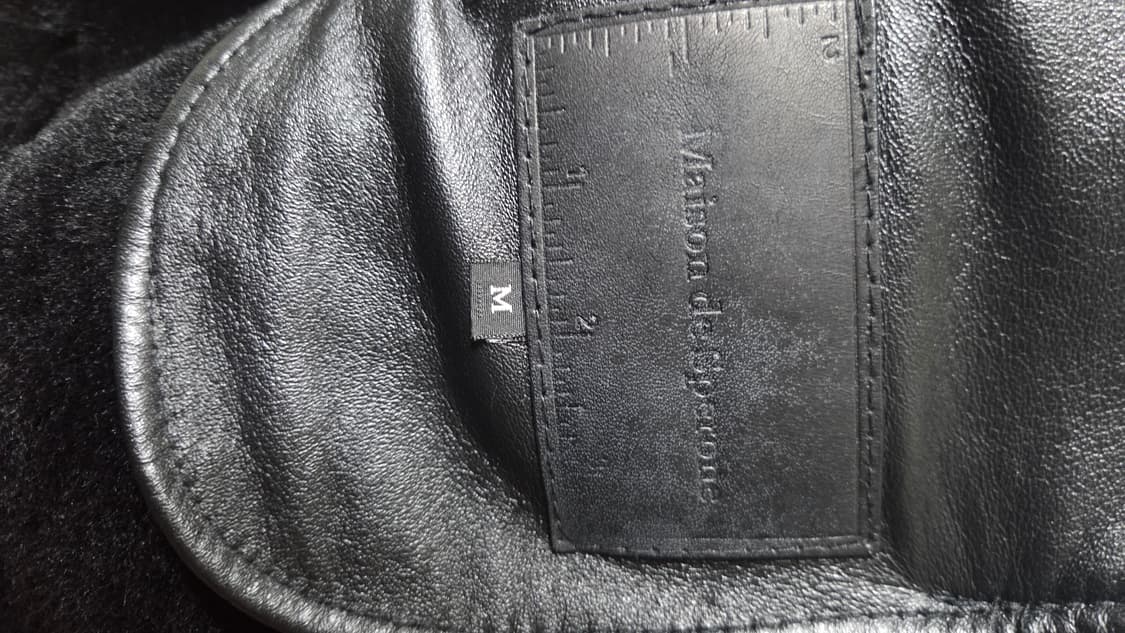 스페로네 리얼 b3 무스탕 블랙 m 양가죽 양털 상품이미지4