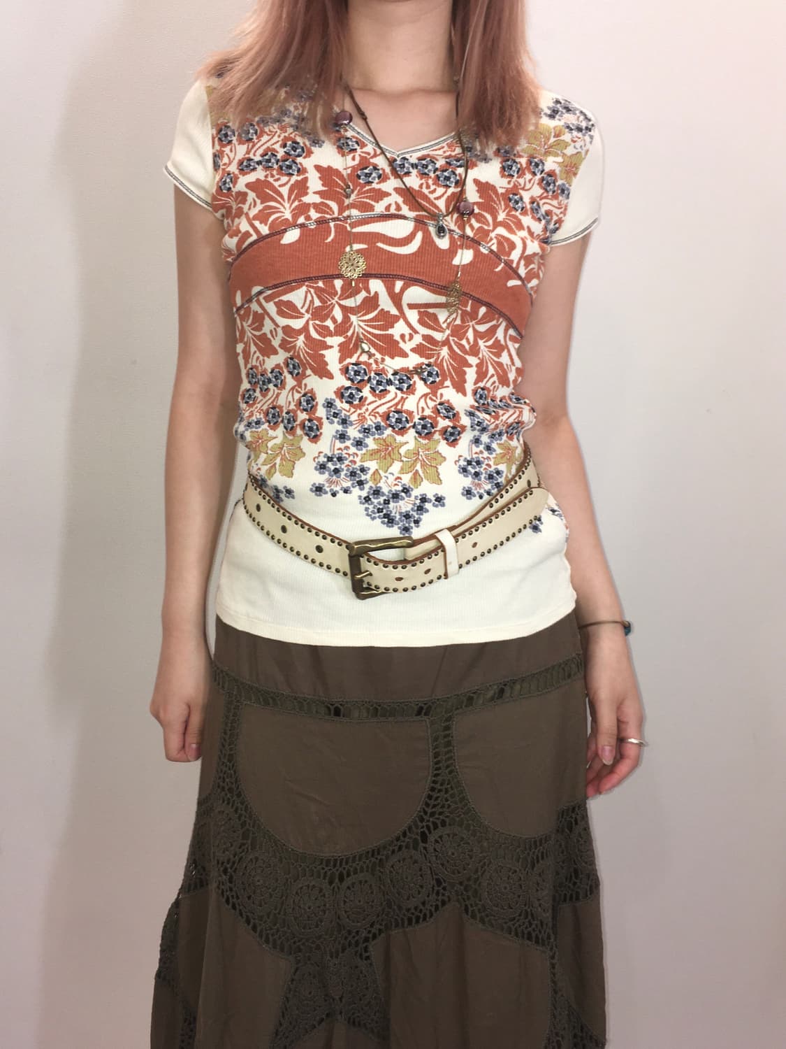 jpn vintage oriental pattern t shirt 상품이미지5