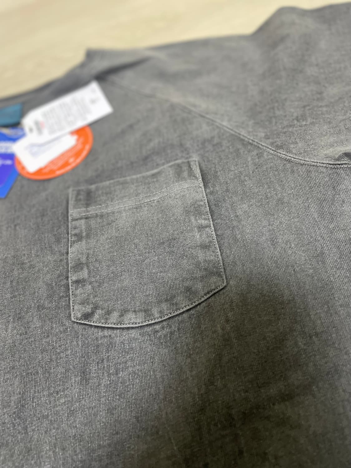 굿온 피그먼트 헤비코튼 블랙 L 상품이미지3