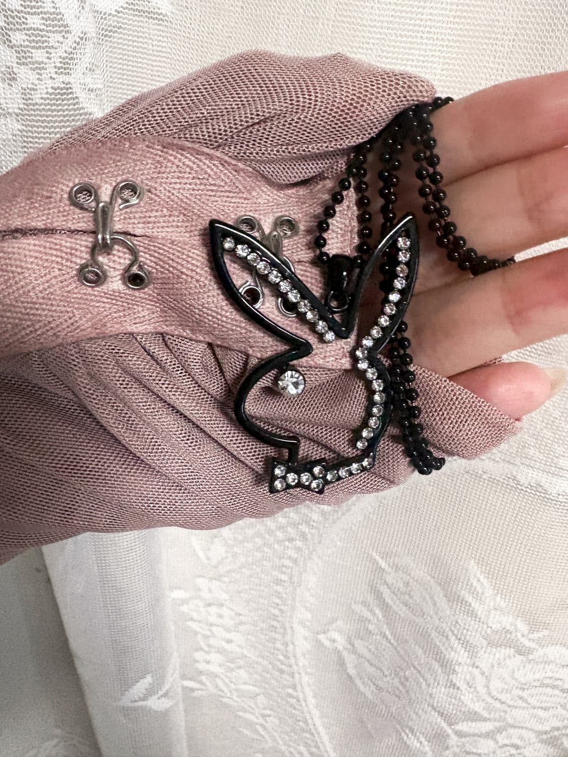 힙무드/플레이보이 토끼 갸루 목걸이🐰💖 상품이미지2