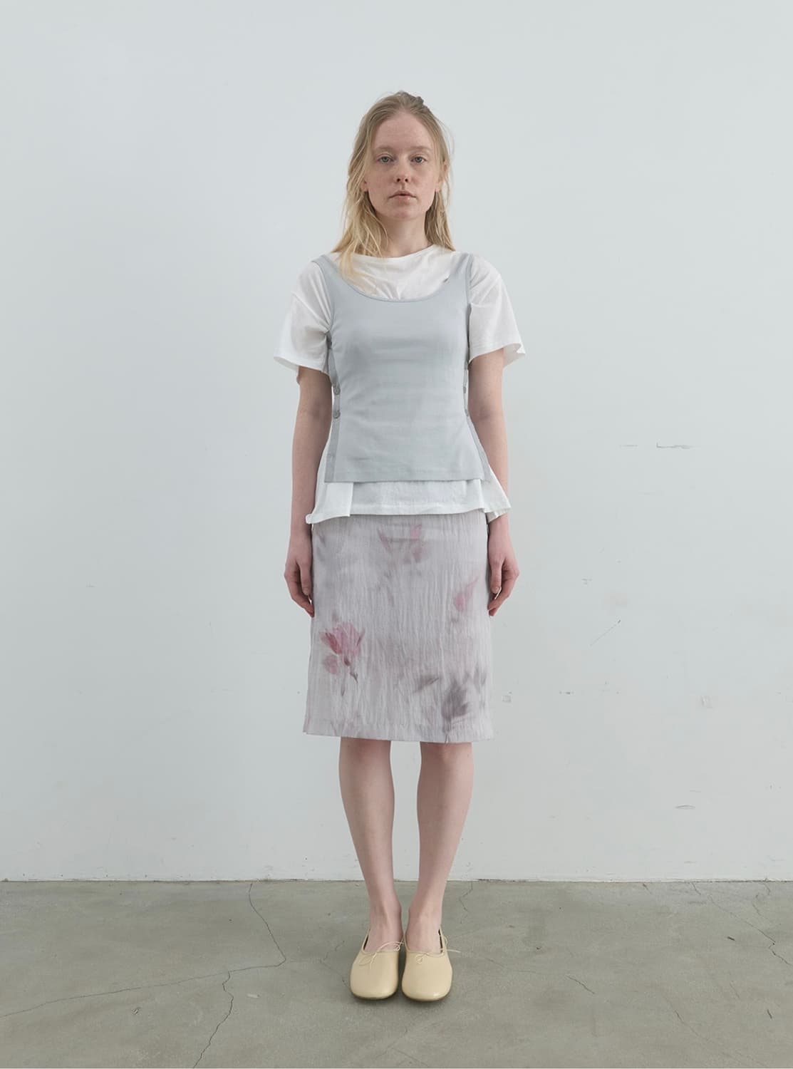 낫띵에브리띵 플로럴 스커트 상품이미지3