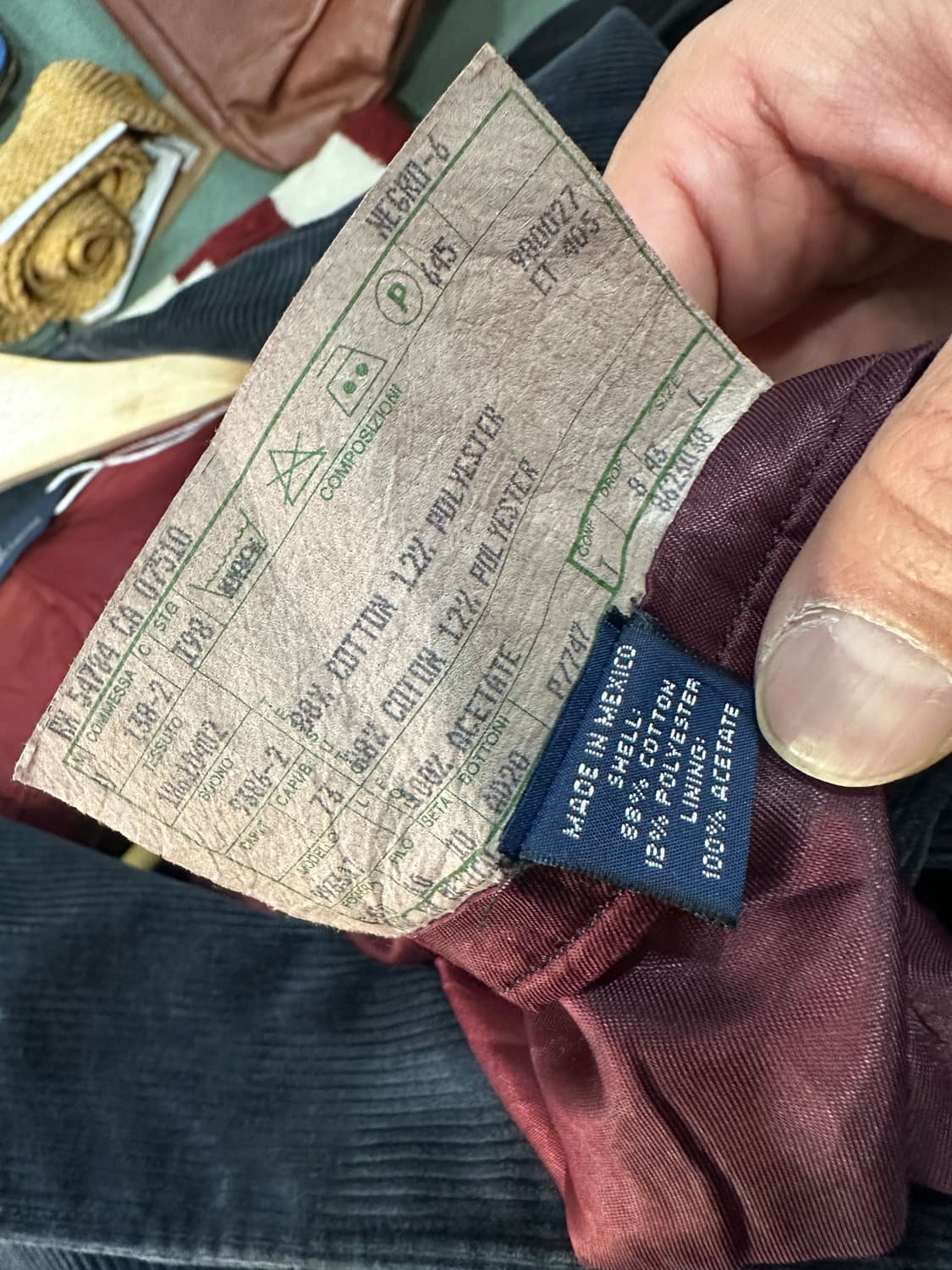 폴로 코듀로이 남성 블레이저 상품이미지6