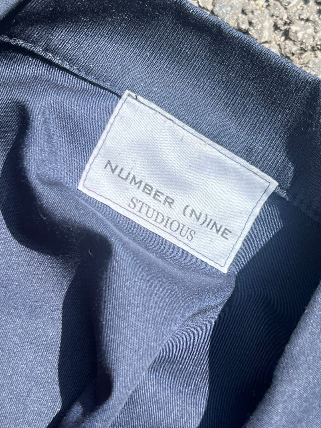 Number Nine Studio Open Collar Shirt 상품이미지4
