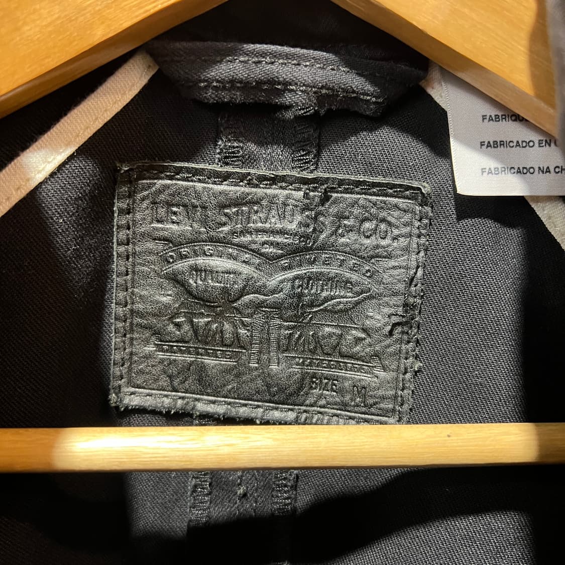 리바이스 블랙 포켓 데님 자켓 상품이미지3