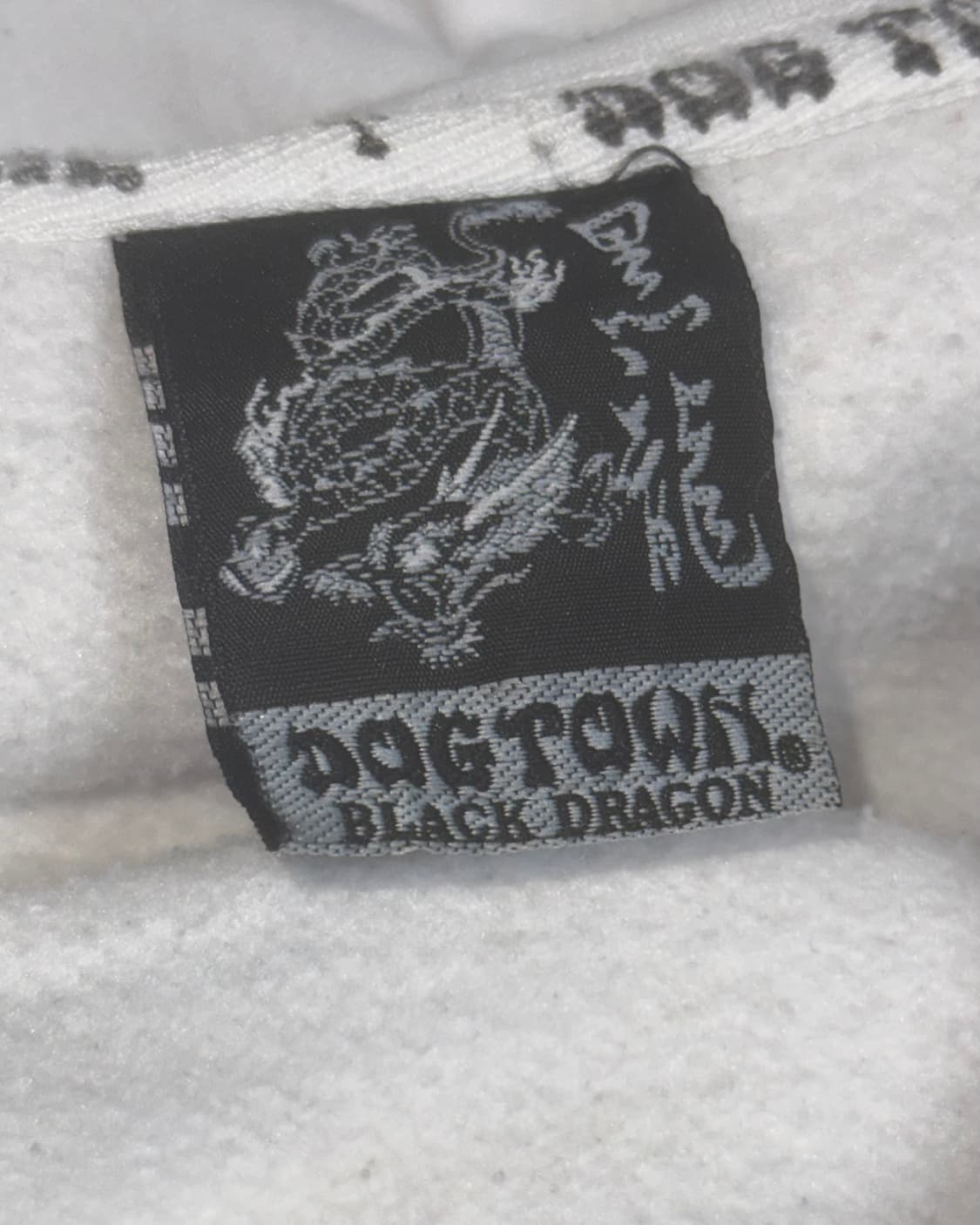 (❗️초레어템❗️) Dog Town 오리엔탈 블랙드래곤 후드집업  상품이미지5