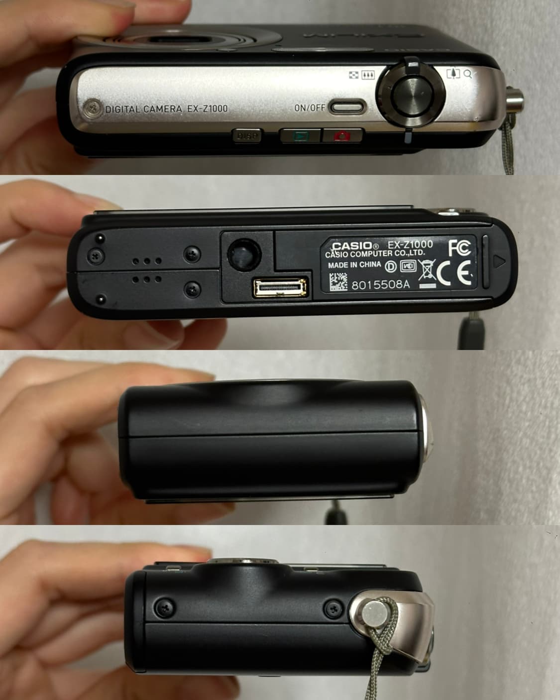 작례⭕️ 카시오 엑슬림 ex-z1000 / CCD 빈티지 / 소프트플래시 상품이미지5