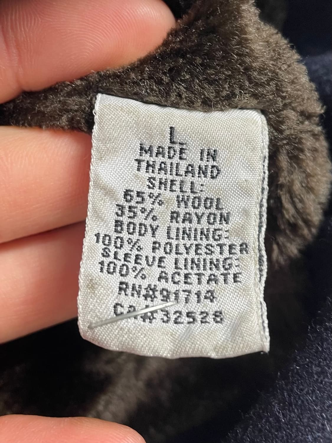 아르마니 익스체인지 투웨이 울 집업자켓 (on.376)   상품이미지6