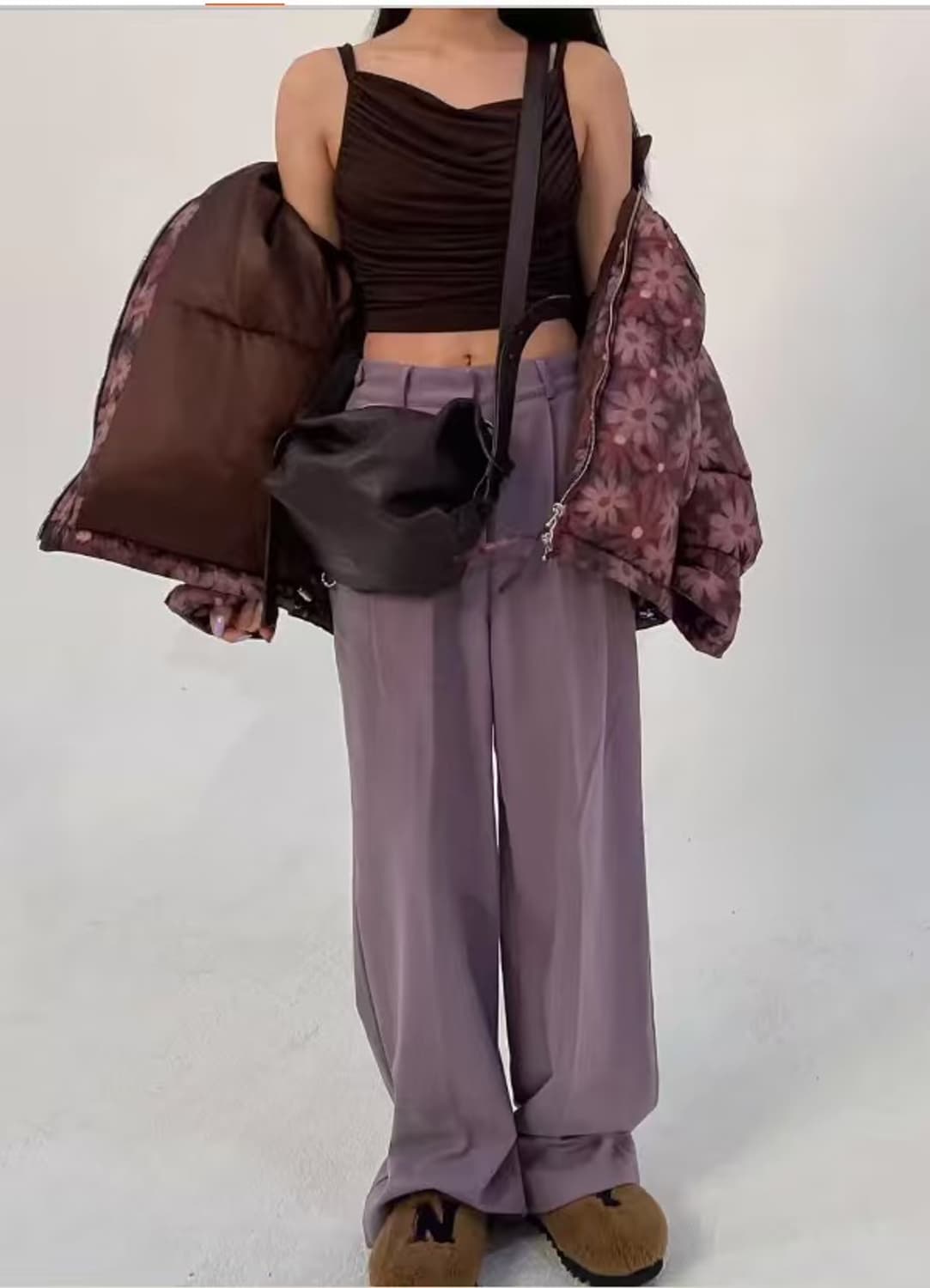 FREIHEIT Two-Tuck Button Wide Wool Pant 상품이미지3
