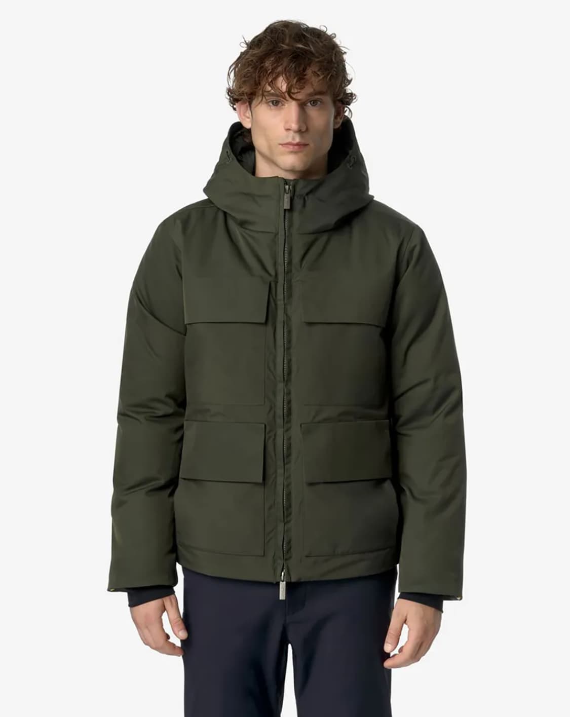 K-Way 까웨 오딘 패브릭 믹스 덕 다운 패딩 자켓 2XL 상품이미지7