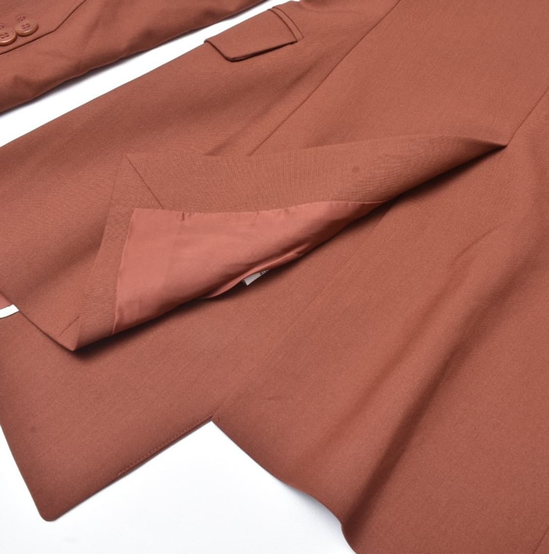 띠어리 카라 세미 정장 원버튼 블레이저 자켓 0 상품이미지10