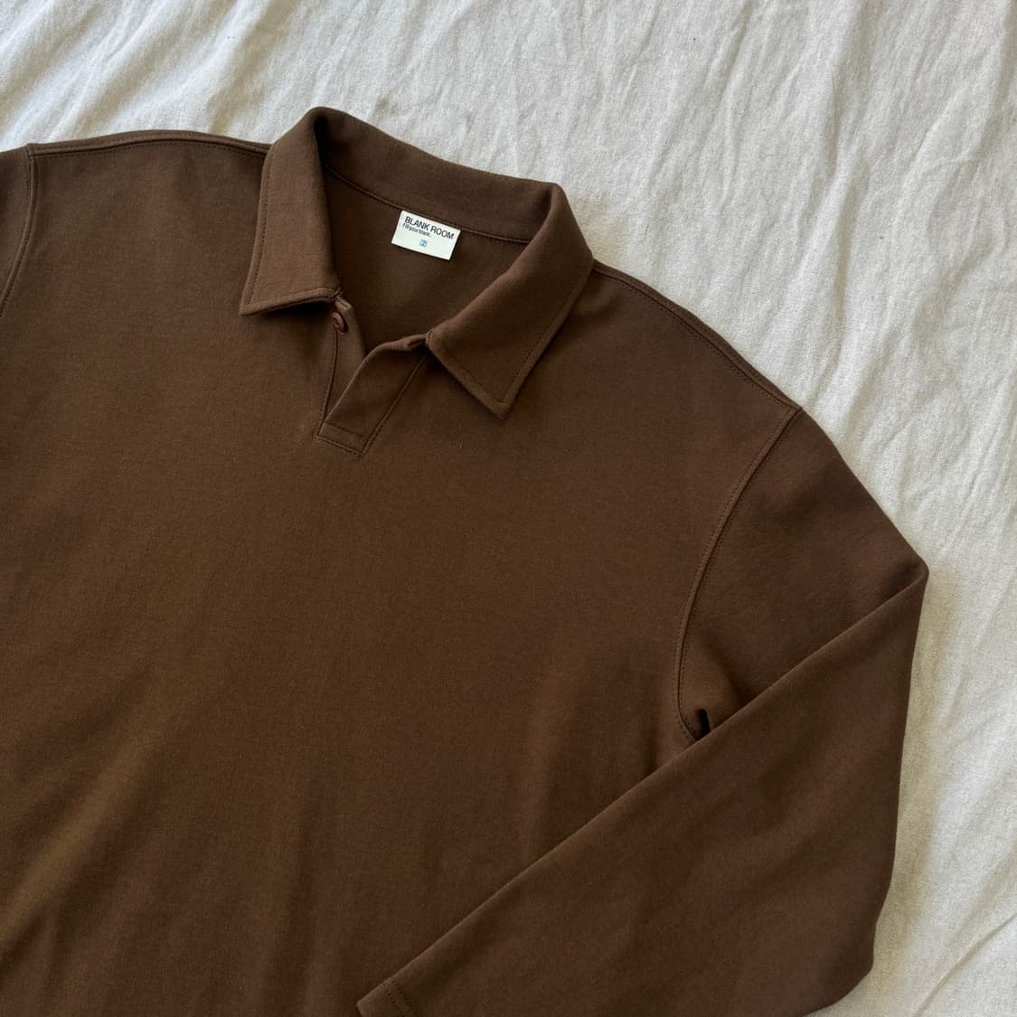 블랭크룸 브라운 카라 슬리브 2 상품이미지2