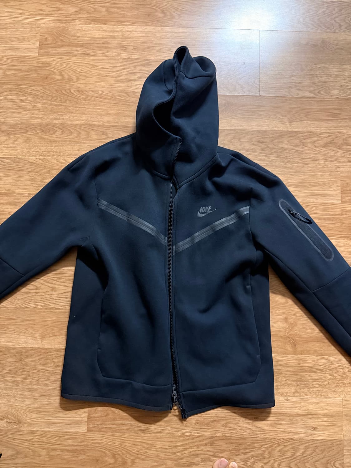 나이키 테크 플리스 테크팩 블랙 셋업 L 상품이미지1