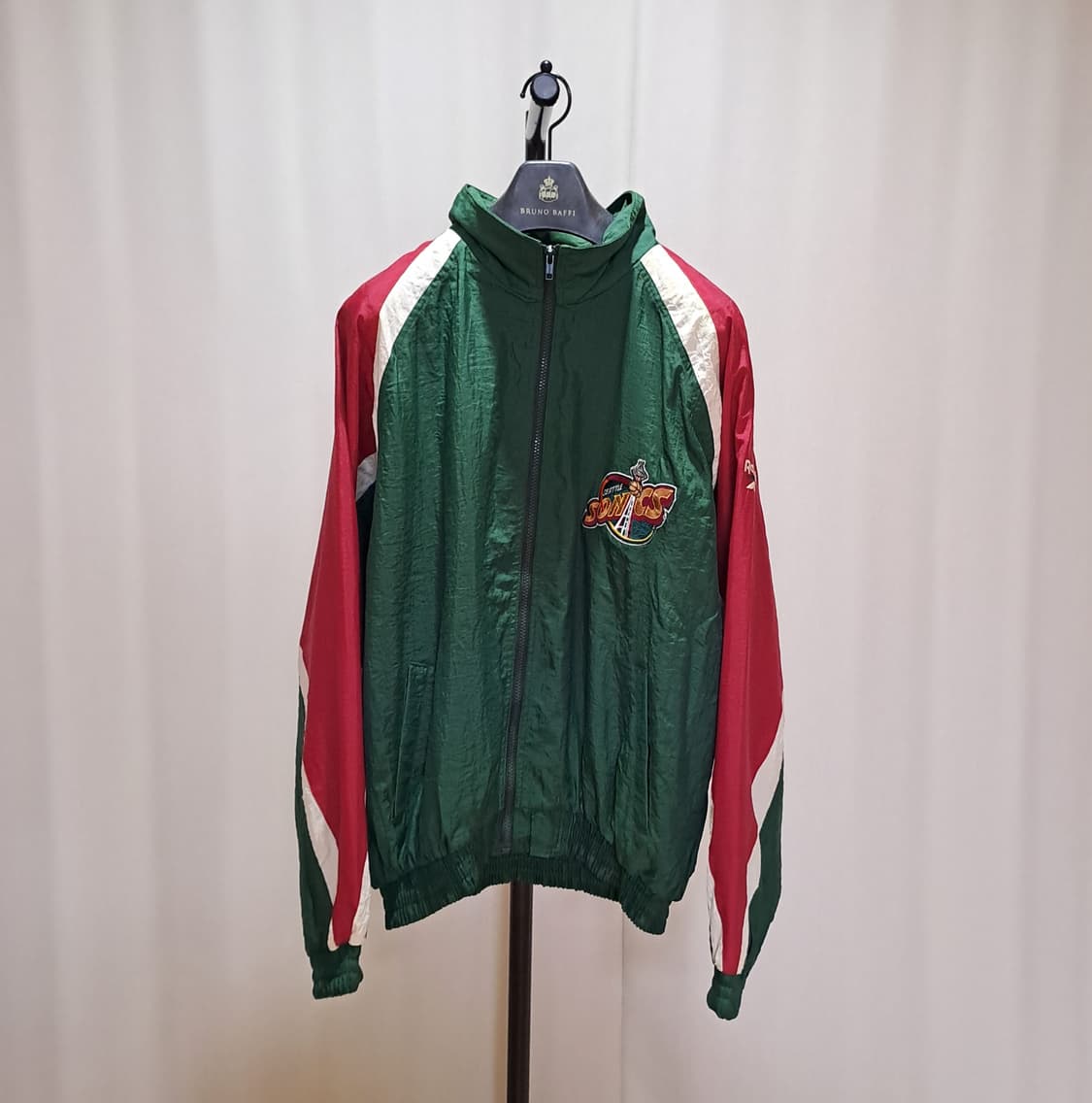 (택포) 리복 90s NBA 시애틀 슈퍼소닉 리버시블 바람막이 A836 상품이미지2