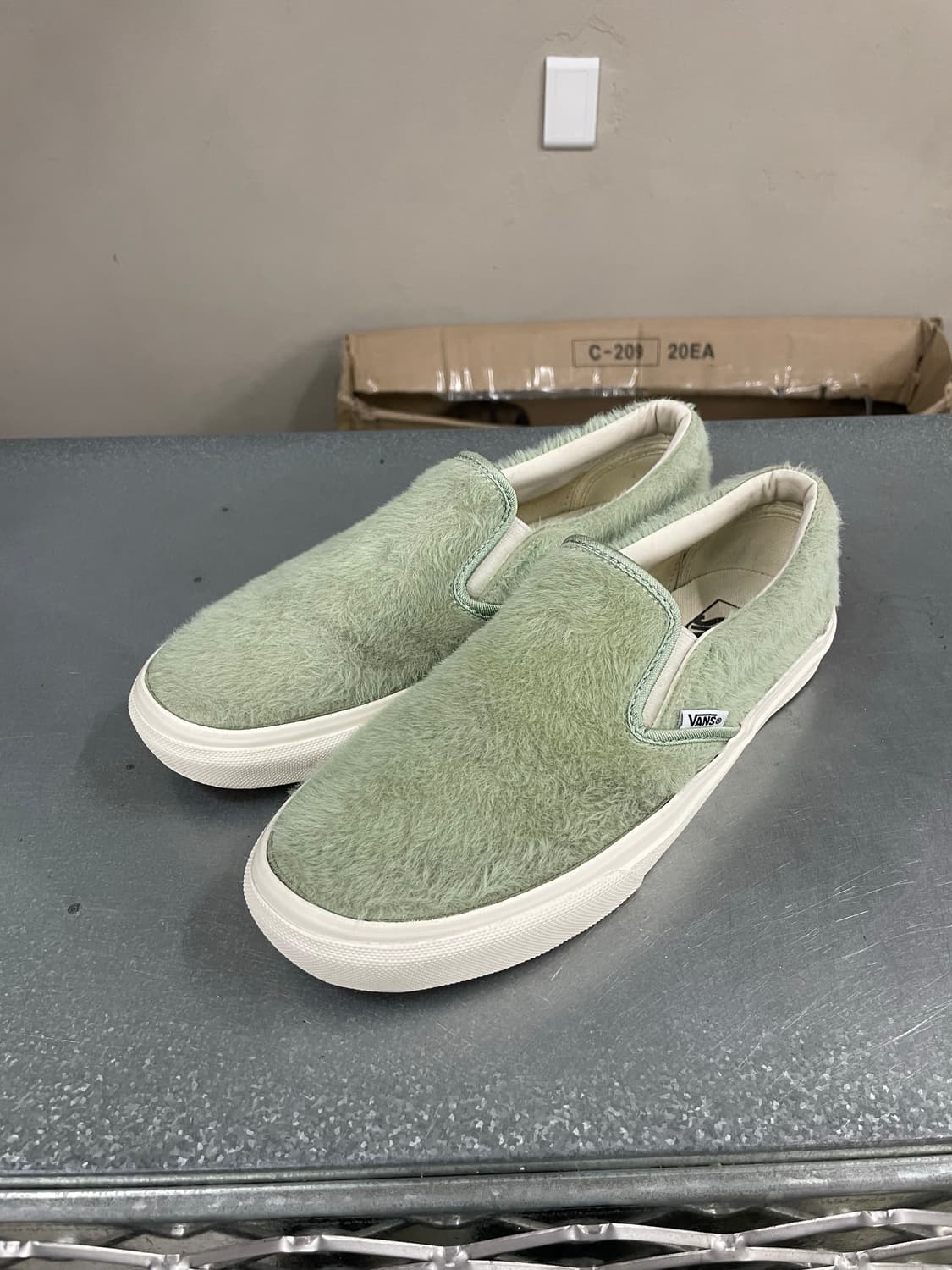 반스 송치 라이트그린 슬립온 260 상품이미지2