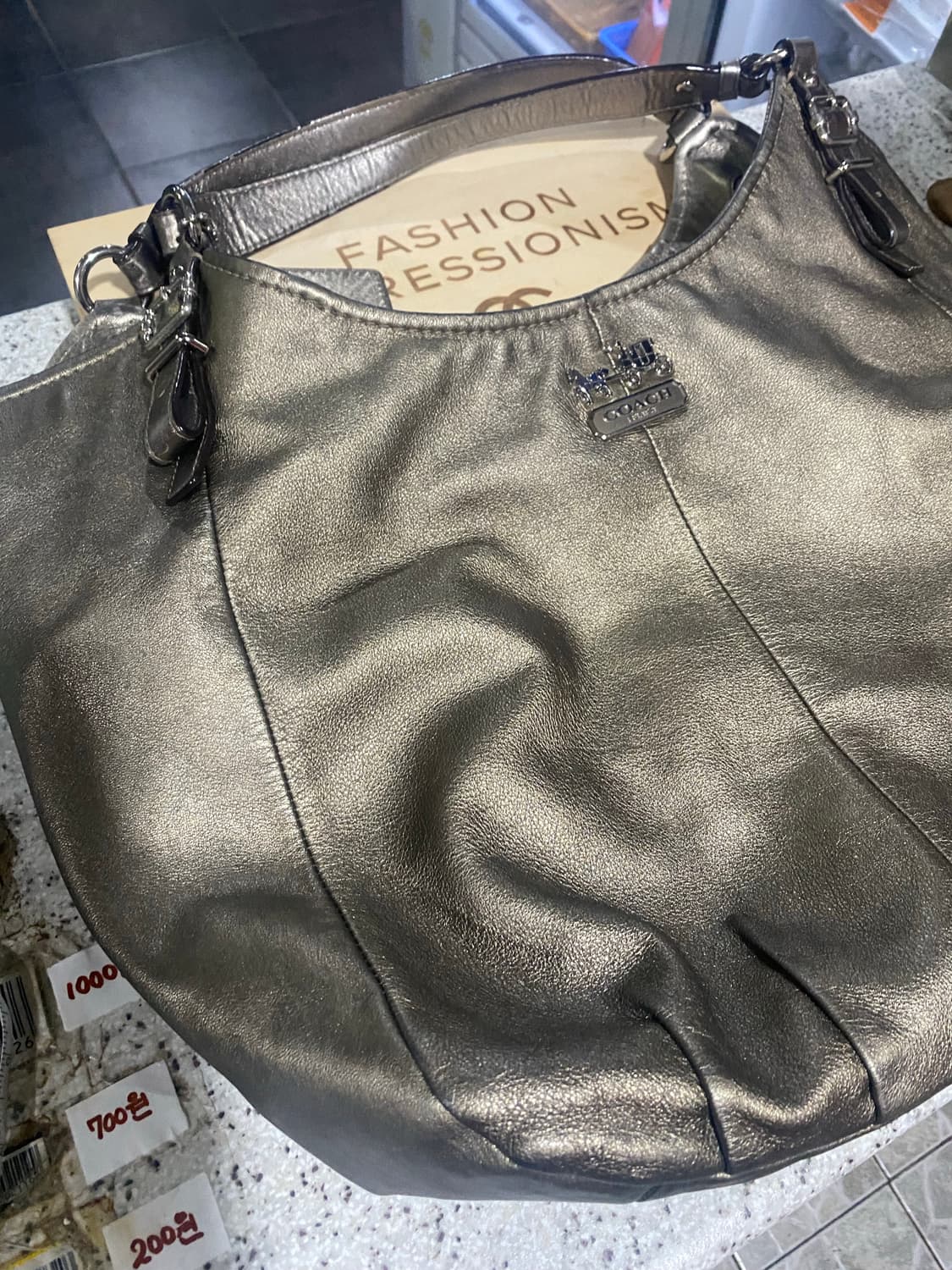 코치 정품 빅백 상품이미지4