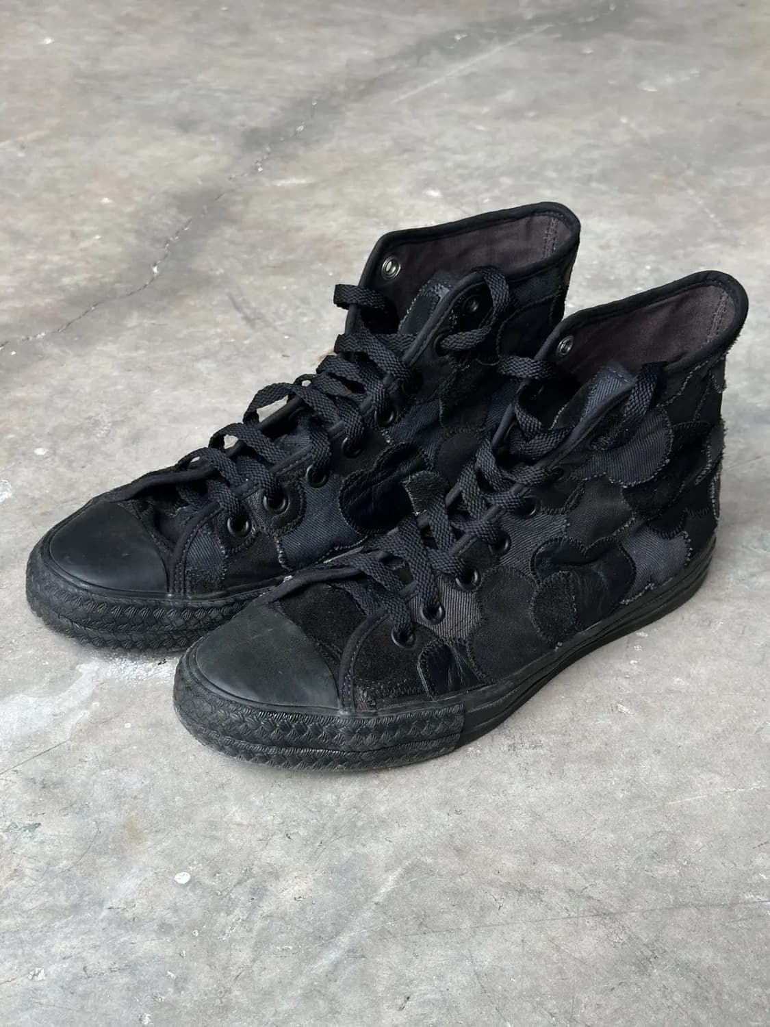 ‘03 넘버나인 하트 크라잉 패치워크 하이탑 9 size 상품이미지1