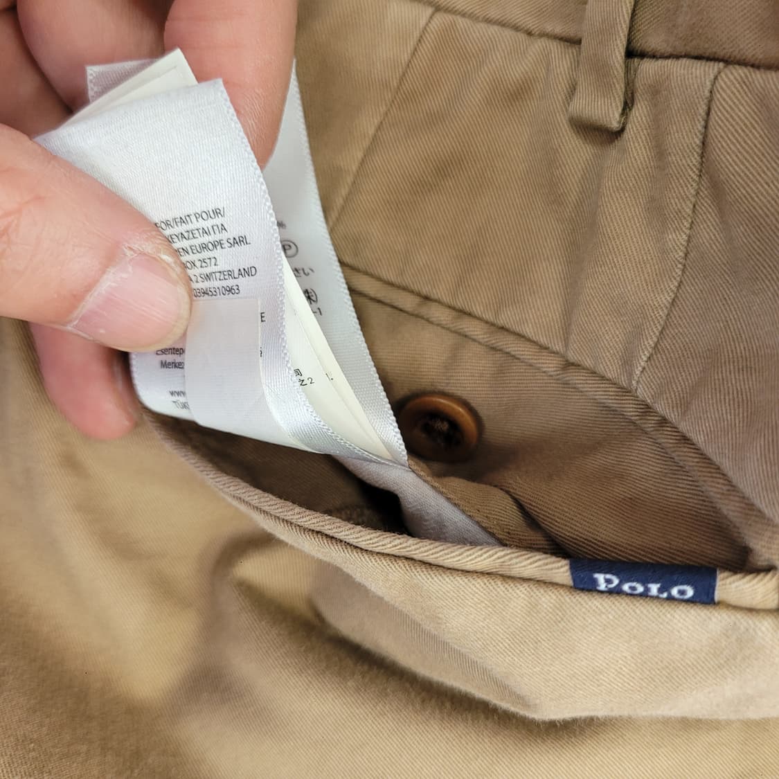 Polo 폴로 랄프로렌 남성 슬림핏 면바지 상품이미지6