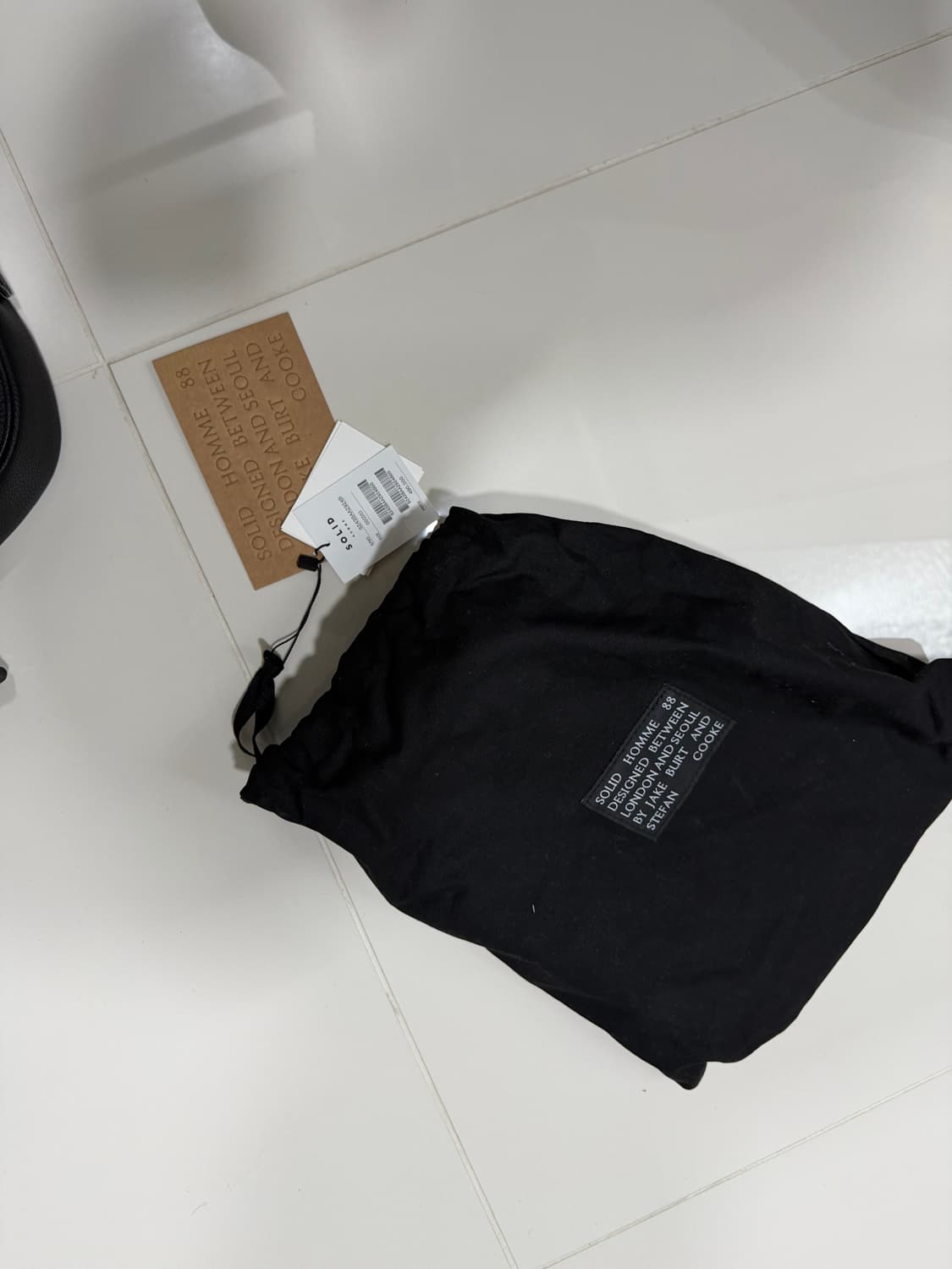 솔리드옴므 스태판쿡 백 상품이미지5