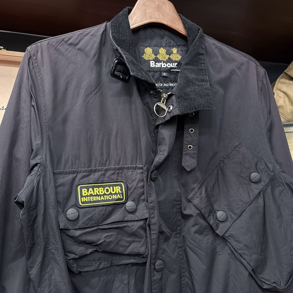 바버 페더웨이드 인터내셔널 나일론 모터사이클 자켓 N1150 상품이미지3