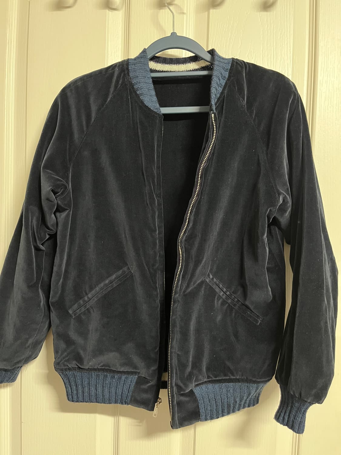 Unused 언유즈드 리버시블 벨벳 벨루어 자켓 상품이미지3