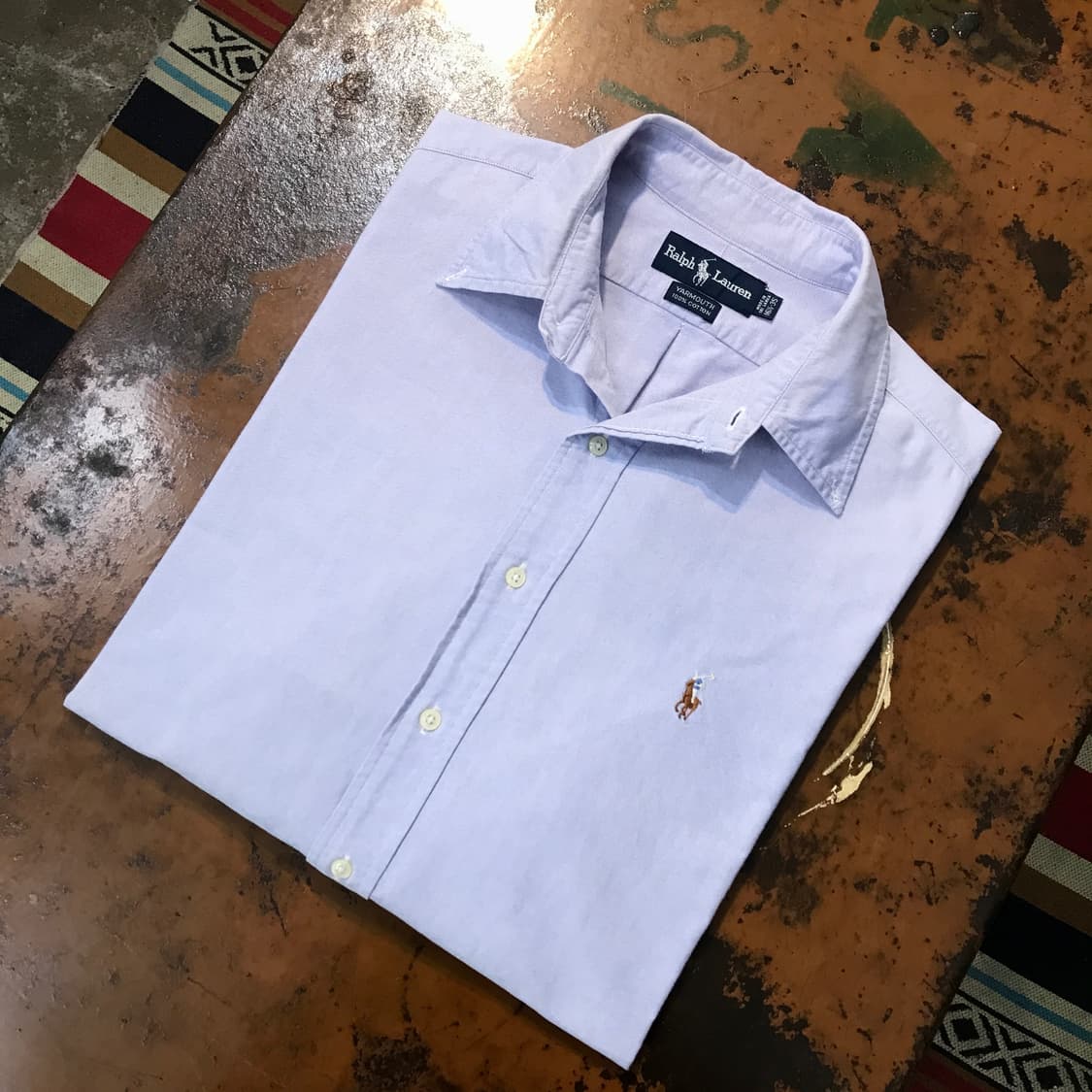 폴로랄프로렌 소라 코튼 셔츠 남성 115 빅사이즈 상품이미지2