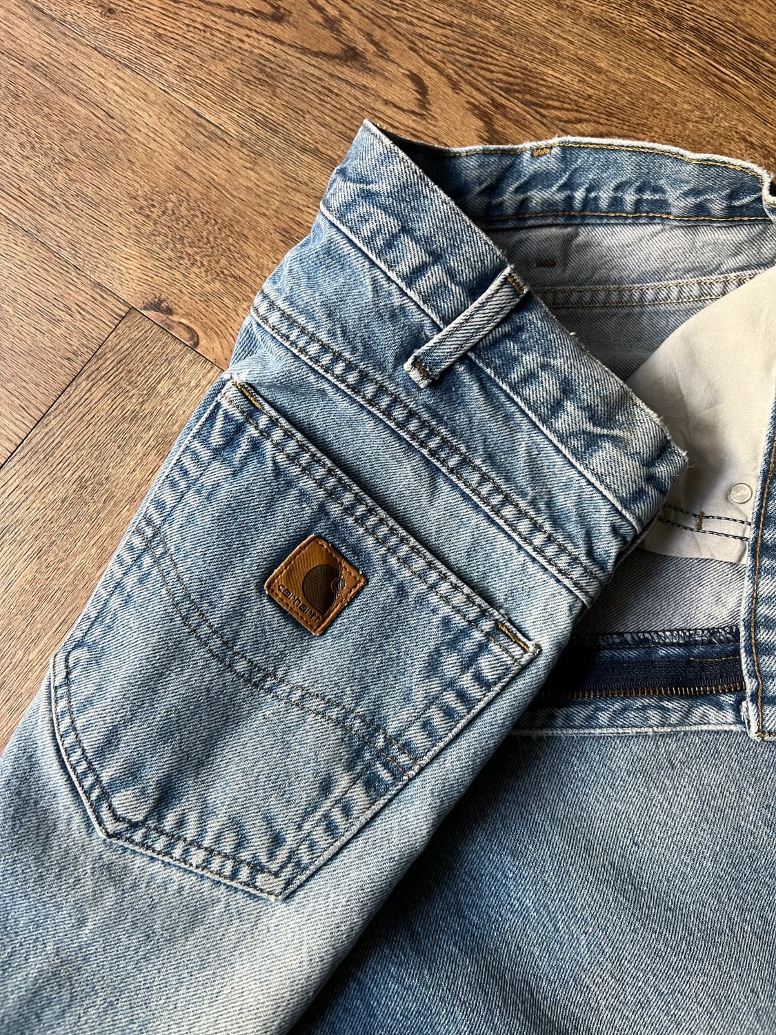 [36]칼하트 USA 빈티지 워싱 워크 데님 팬츠 상품이미지5