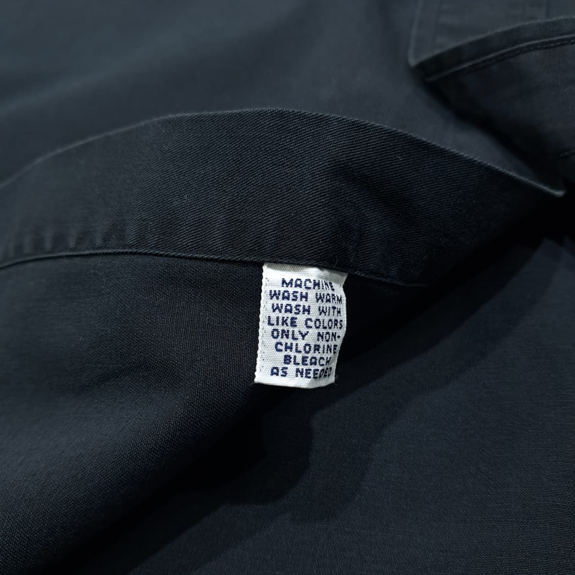 CL816 XL 폴로 90s 미국판 코튼 버튼다운 블랙 셔츠 남방 상품이미지5