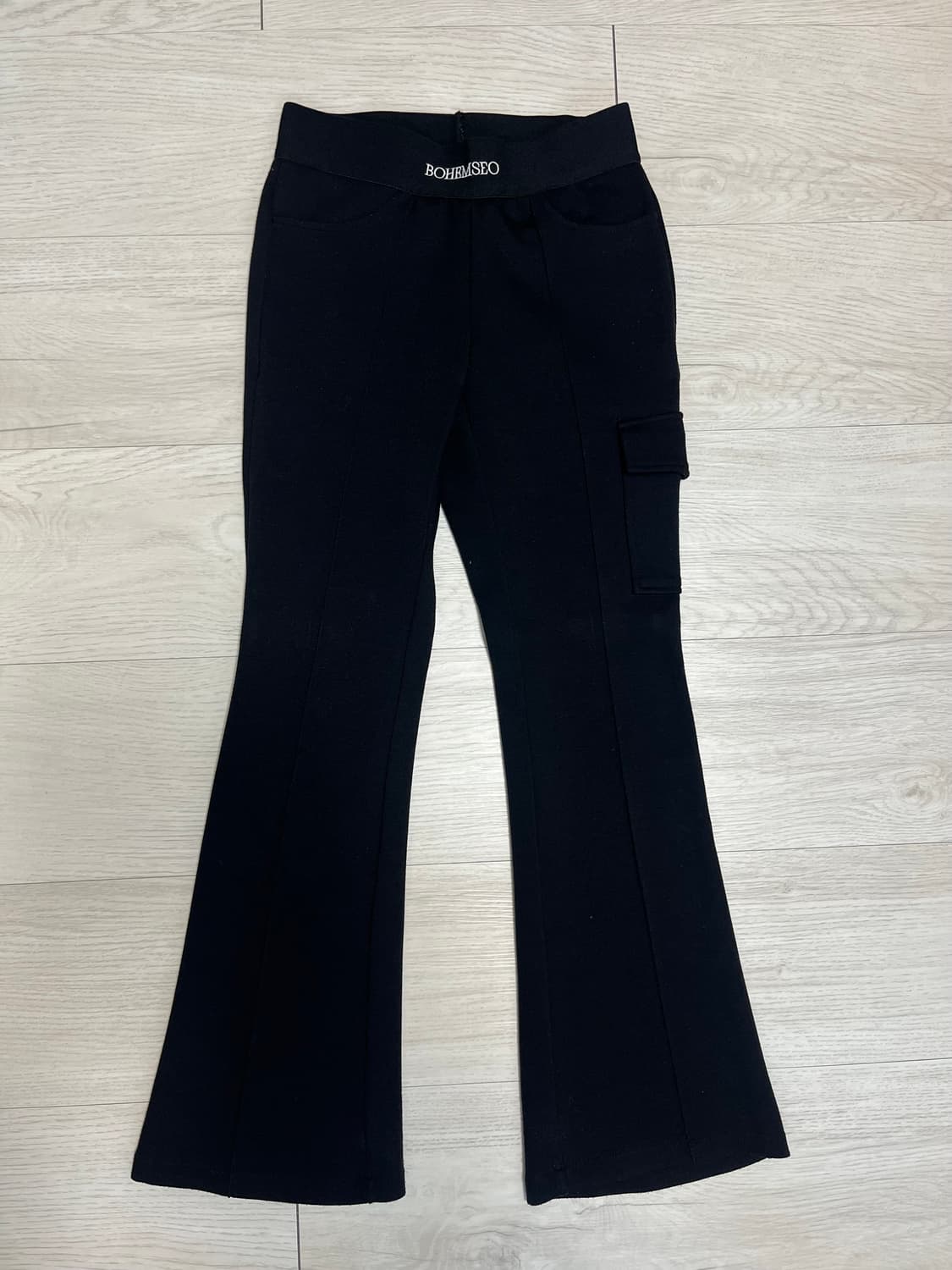 보헤미안서울 자카드 밴딩 포켓 팬츠 상품이미지1