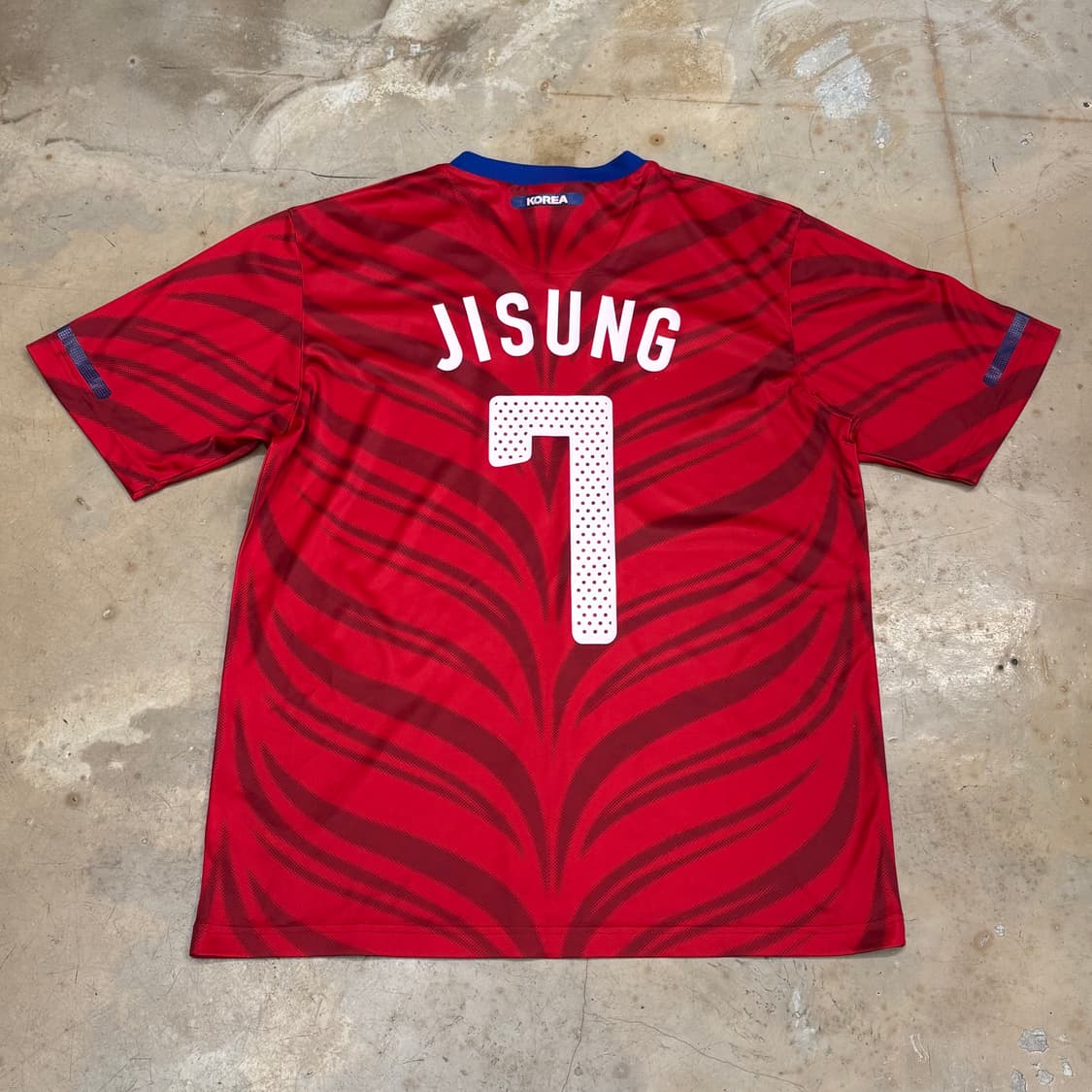 L 나이키 2010 남아공월드컵 대한민국 국가대표 No.7 박지성 유니폼 상품이미지3