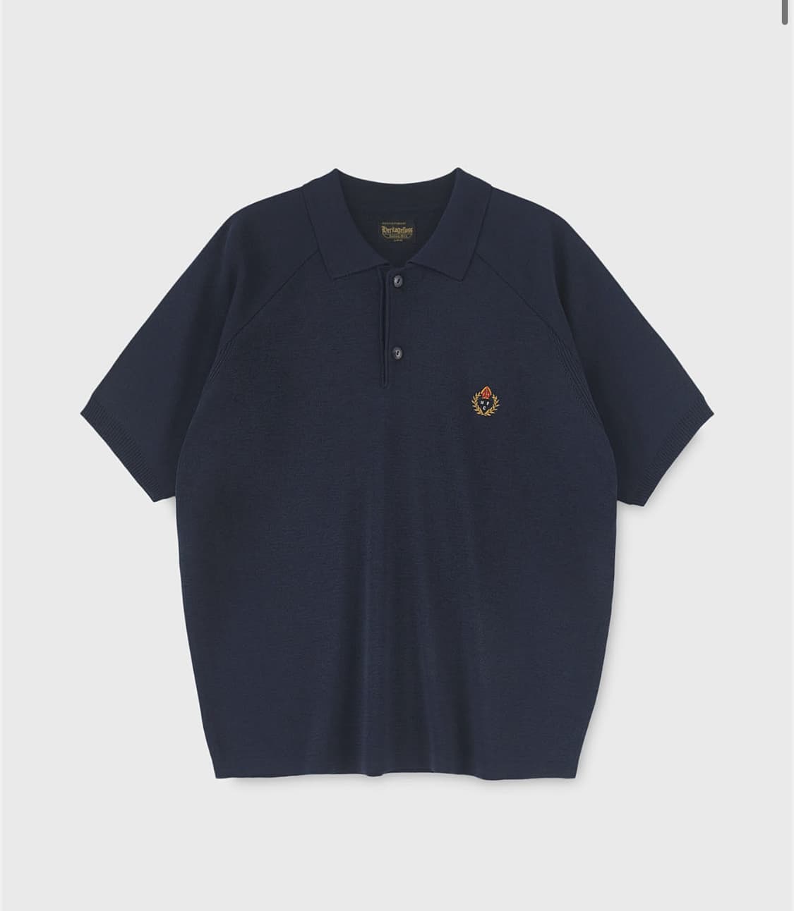 (L) 헤리티지플로스 CREST RAGLAN POLO SHIRT 상품이미지1
