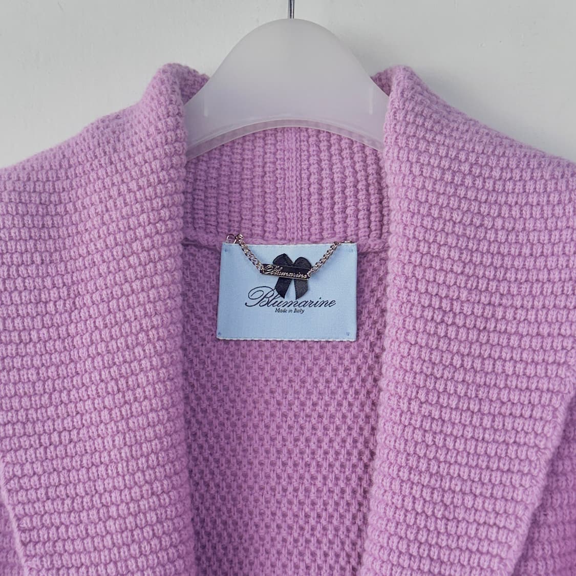 블루마린 BLUMARINE 울 캐시미어 가디건 상품이미지2