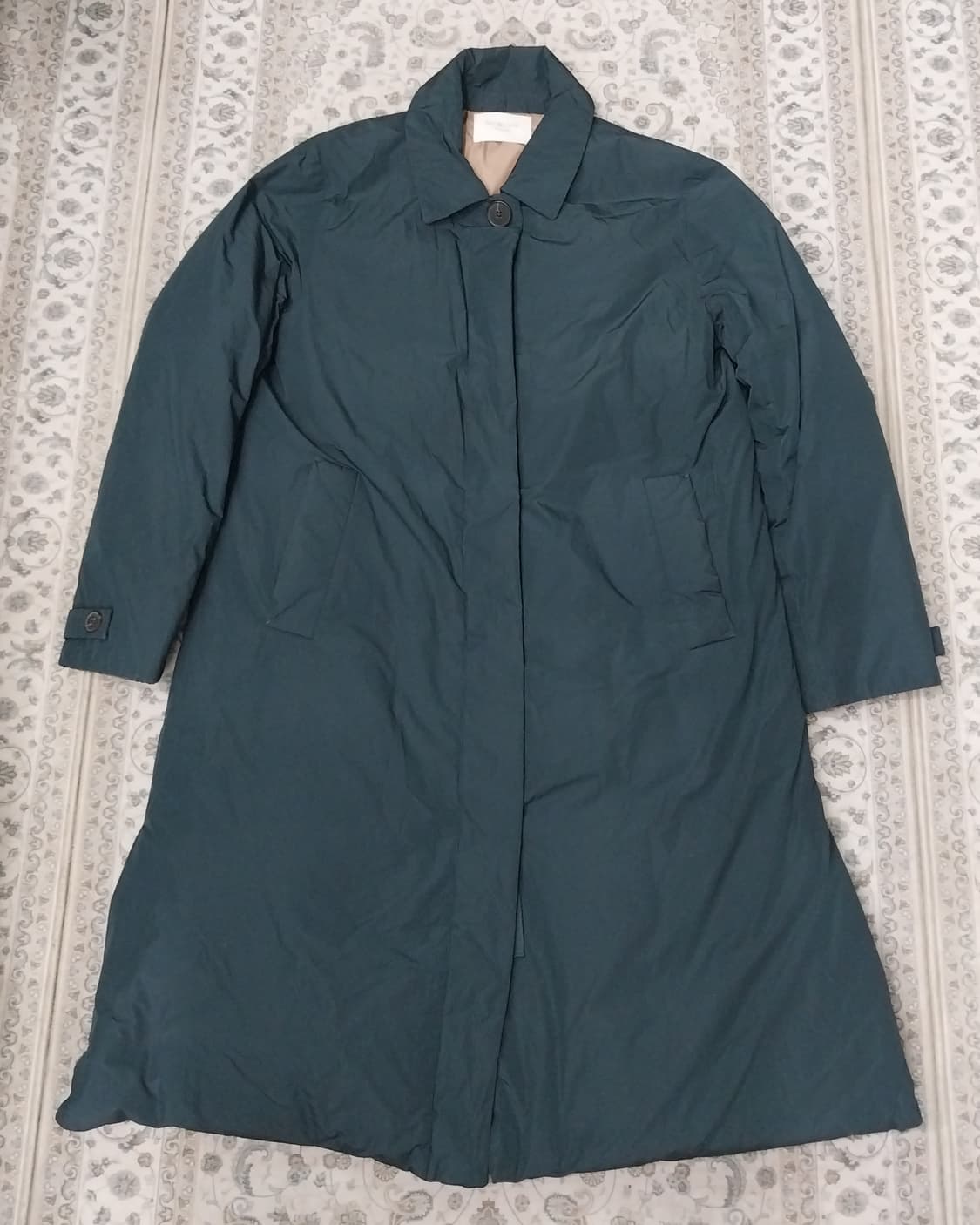 so wool 헝가리구스 다크 그린 패딩코트 L 상품이미지1