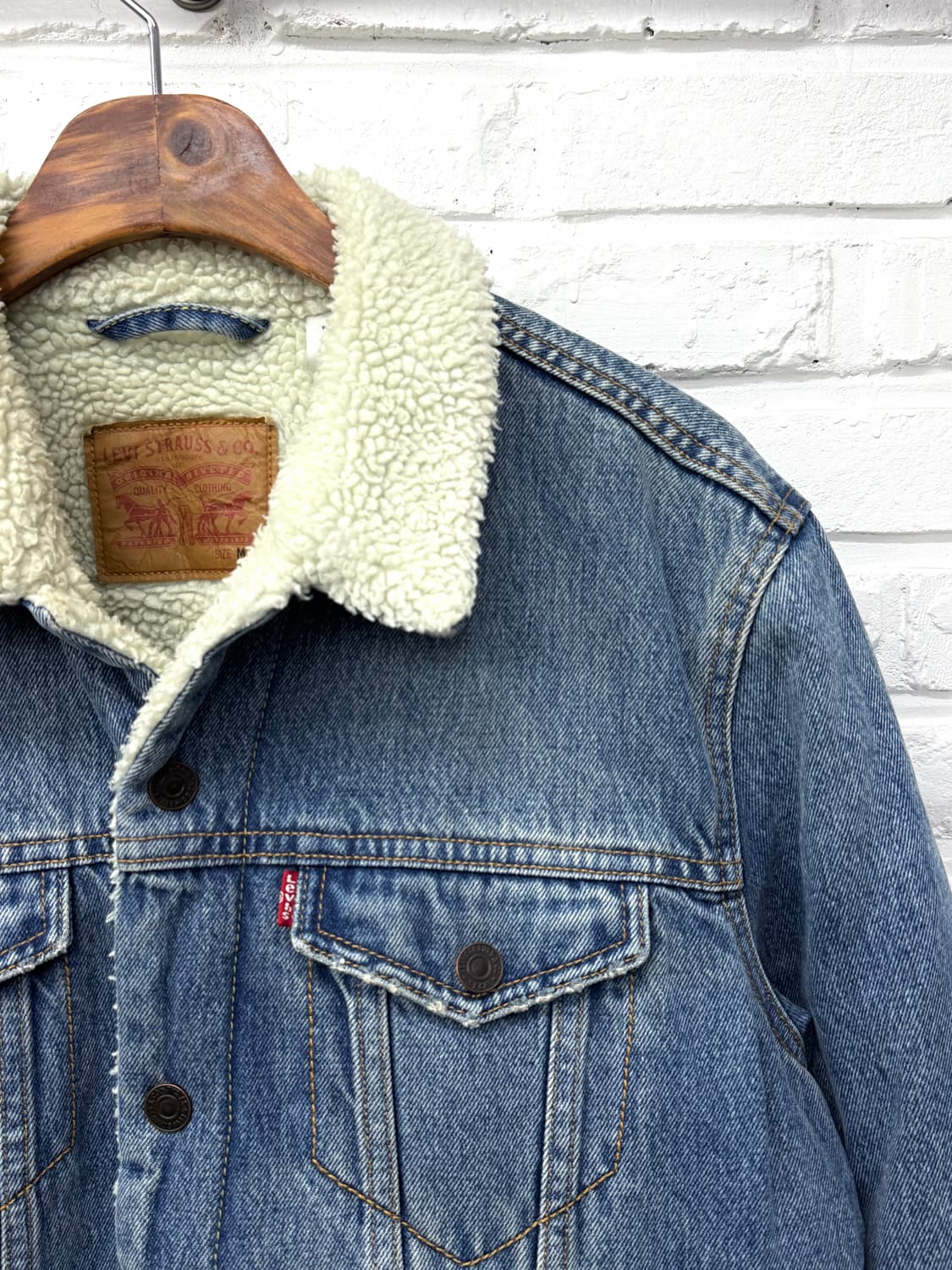 리바이스 쉐르파 데님 자켓 상품이미지4