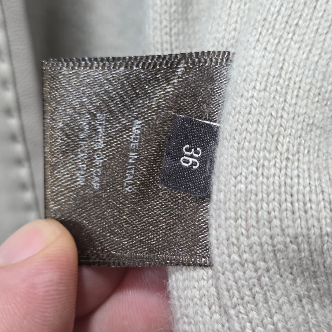 로로피아나 폭스 패딩 하프 코트 상품이미지8