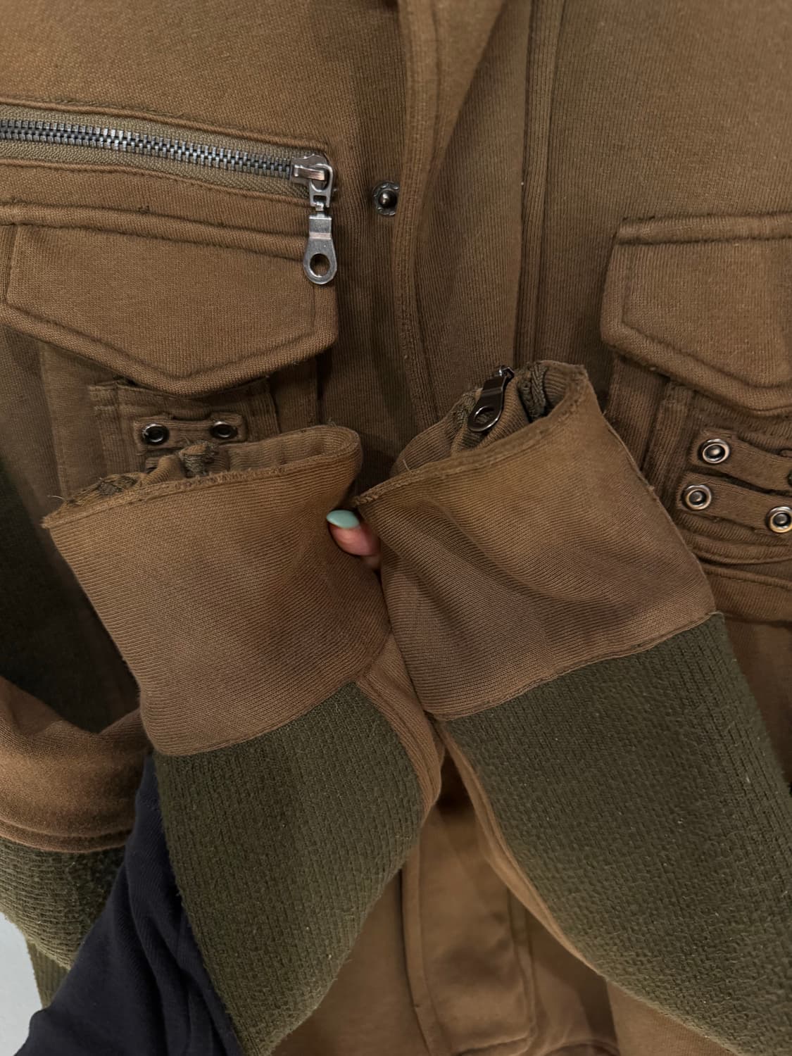 pocket detail ribbed bono jacket 상품이미지9